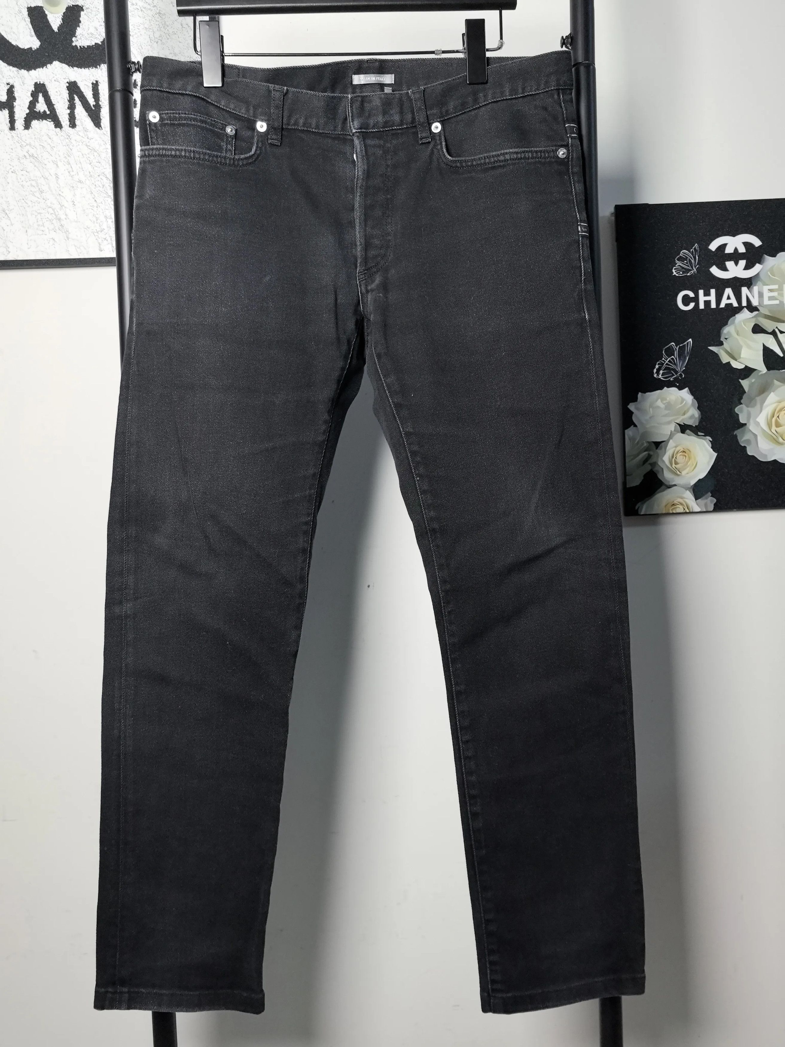 Dior Dior Denim White Denim Jeans 30 Men Size US 30 / EU 46 - 2 Thumbnail