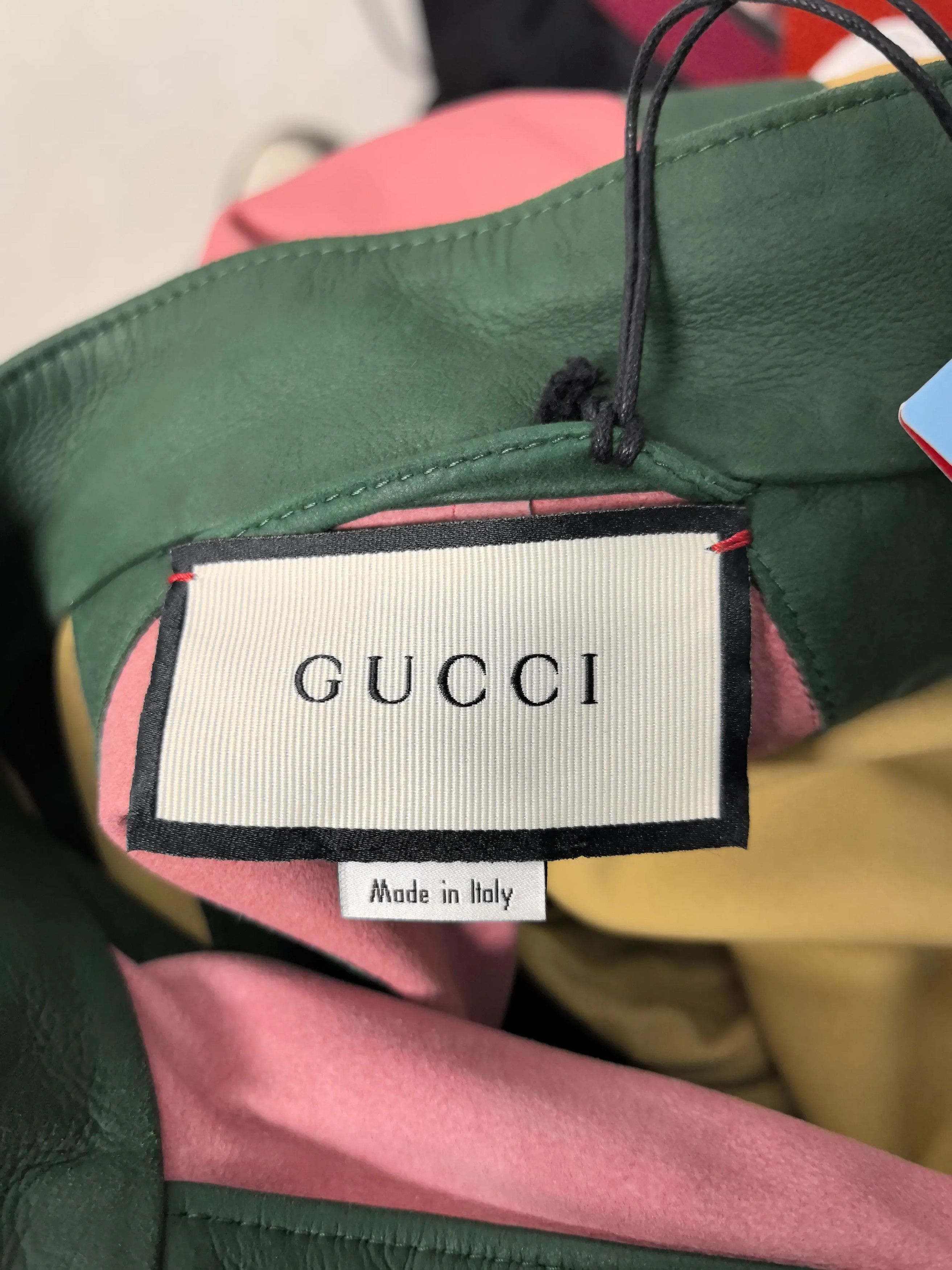 Gucci Gucci Collab White Leather Jacket S Women Size S / US 4 / IT 40 - 3 Thumbnail