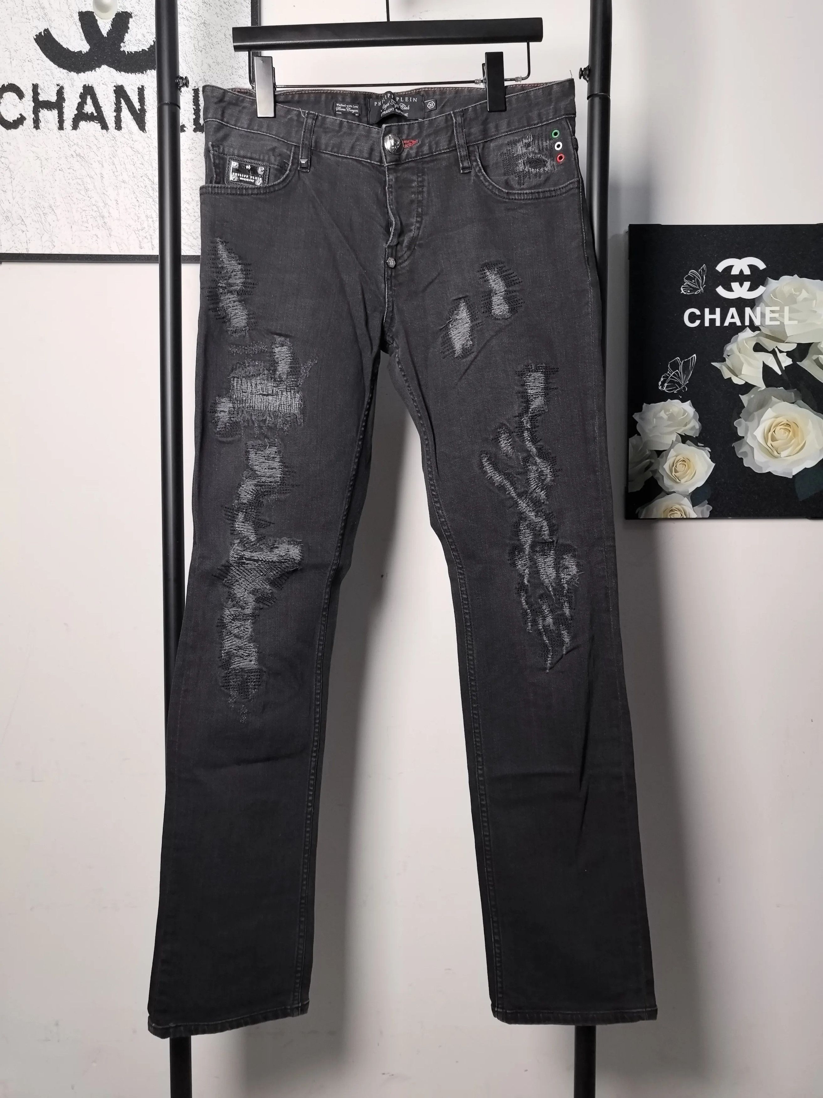 Versace Versace Denim White Denim Jeans 30 Men Size US 30 / EU 46 - 2 Thumbnail