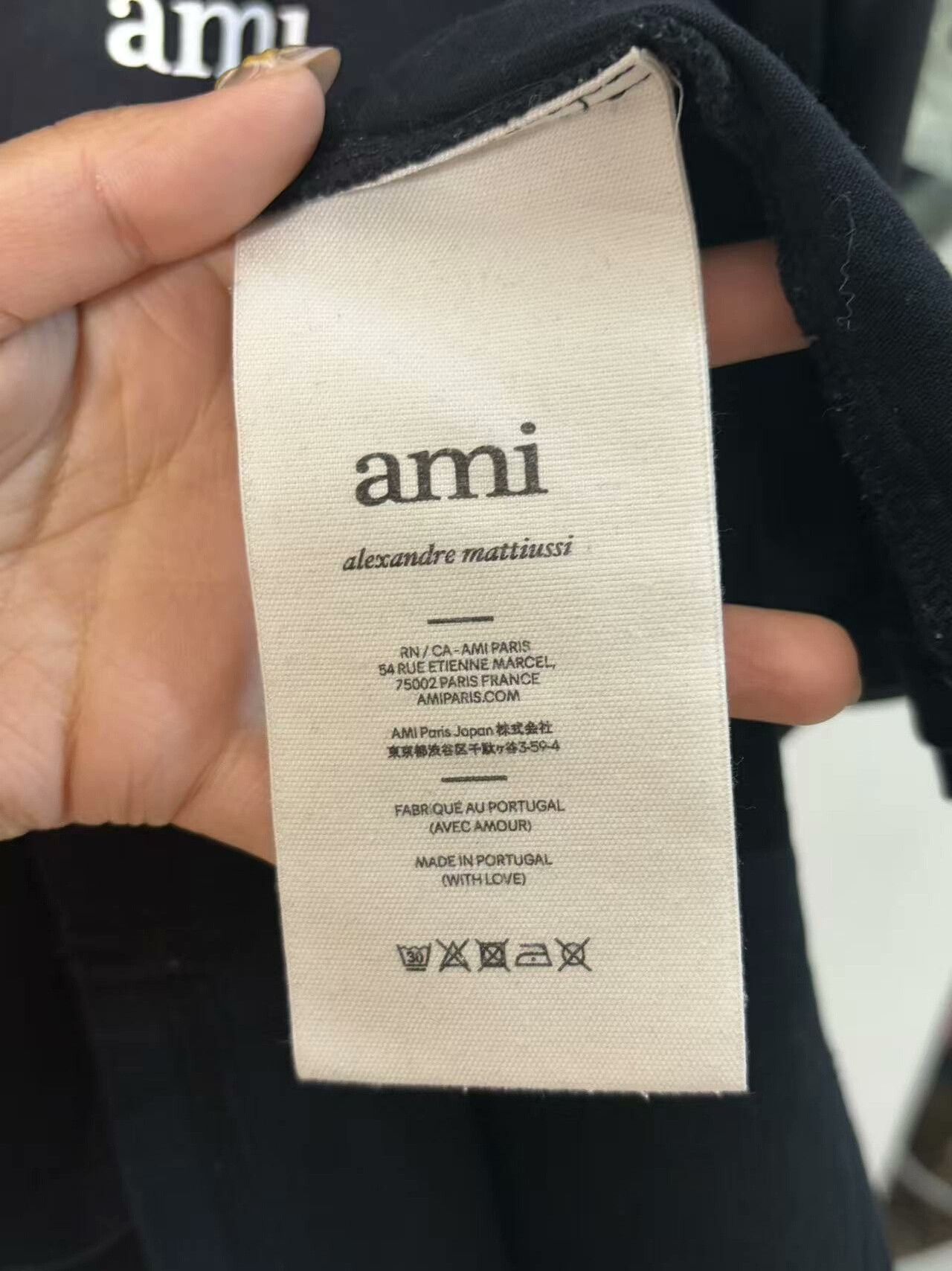 AMI AMI White T-Shirt l Men Size US L / EU 52-54 / 3 - 5 Thumbnail