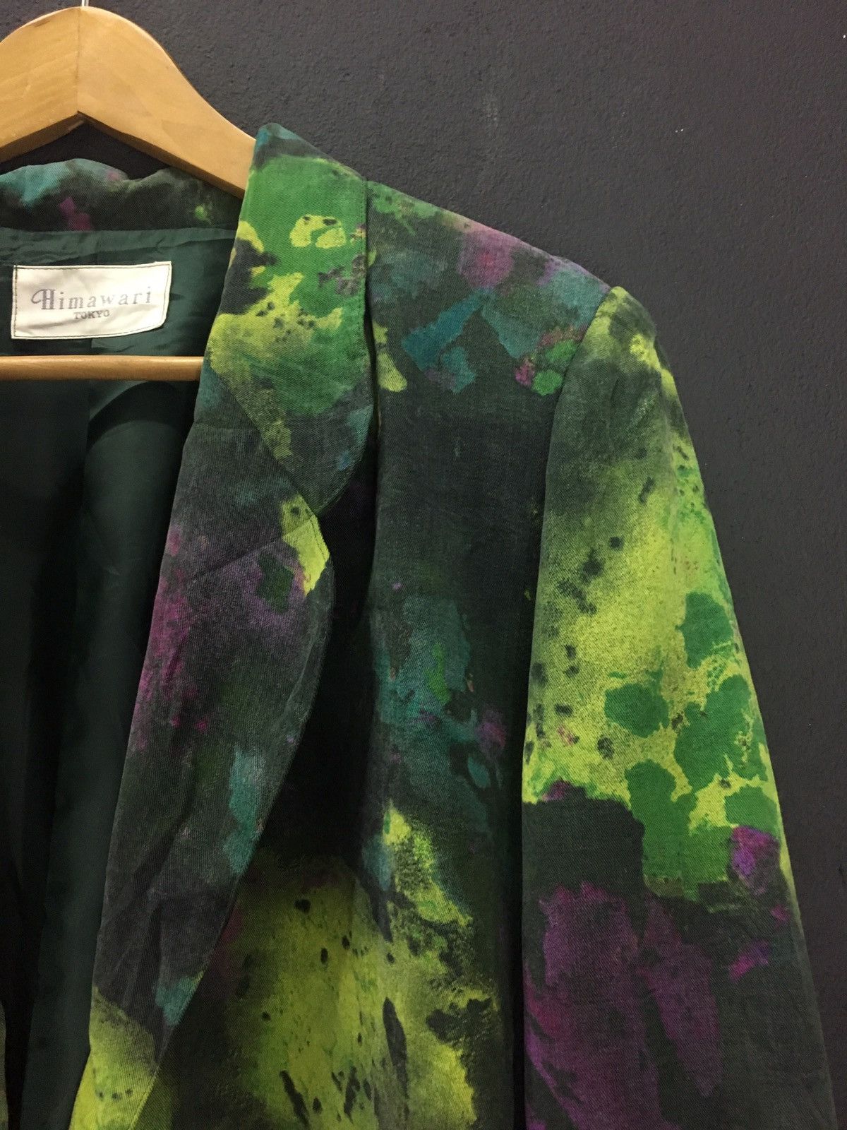 Japanese Brand Japanese Brand Blazer Paint Print Size US M / EU 48-50 / 2 - 1 Thumbnail