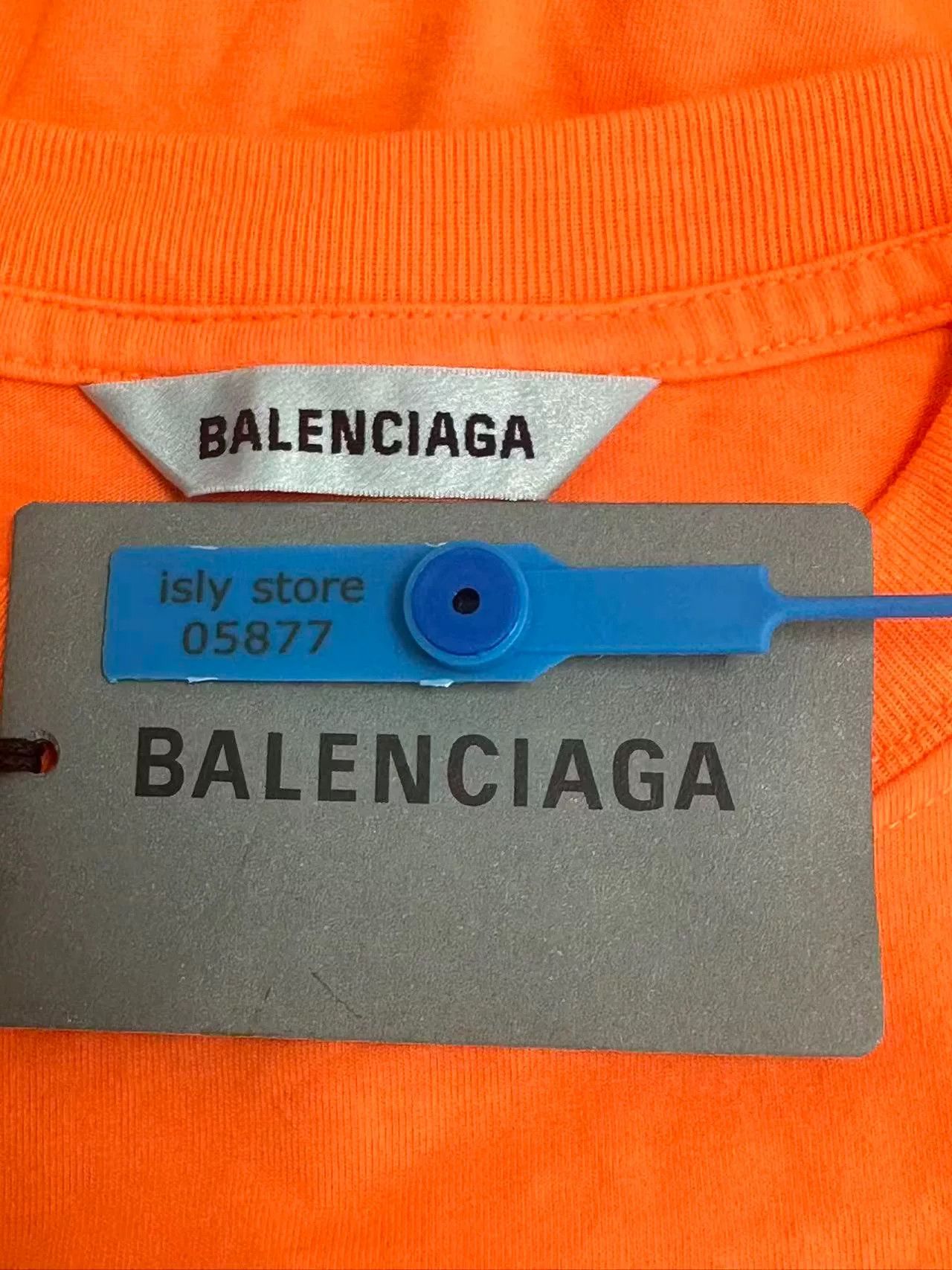 Balenciaga Balenciaga Logo Print Crewneck Short-Sleeve T-Shirt Size XS / US 0-2 / IT 36-38 - 4 Thumbnail