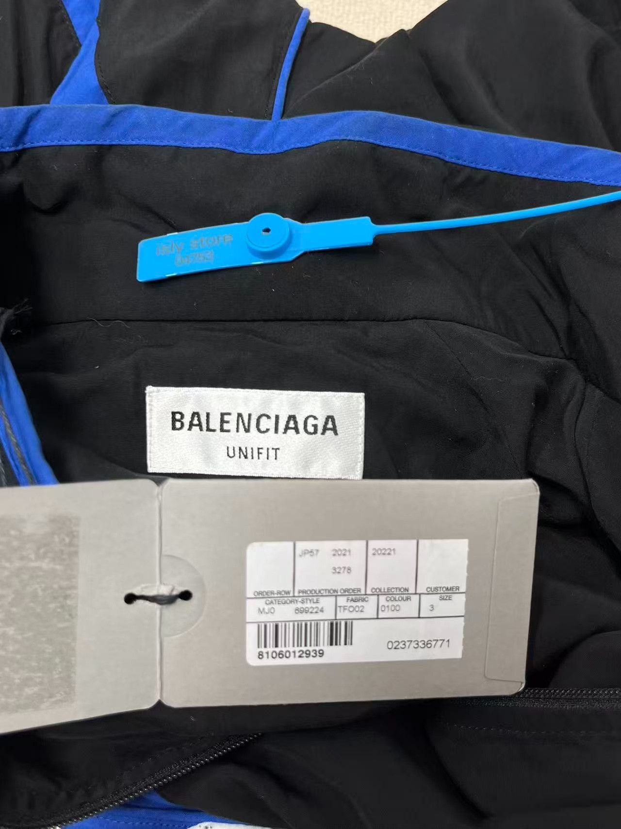 Balenciaga Balenciaga Logo Zip Stand Collar Jacket Women Size L / US 10 / IT 46 - 5 Thumbnail