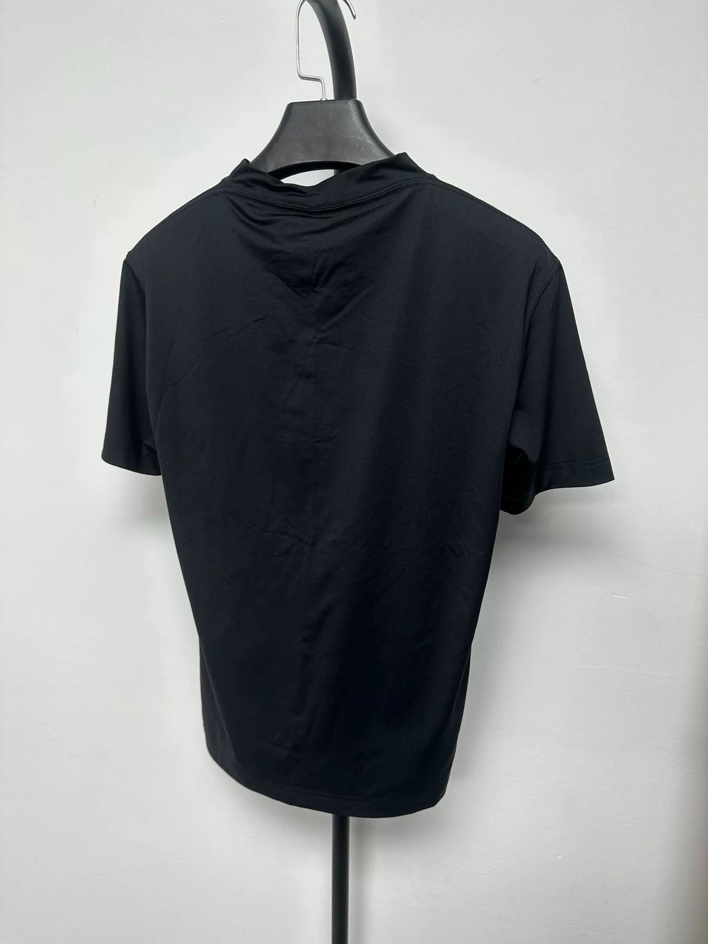 Balenciaga Balenciaga SS22 Men's Solid Crew Neck T-shirt Size US L / EU 52-54 / 3 - 2 Thumbnail