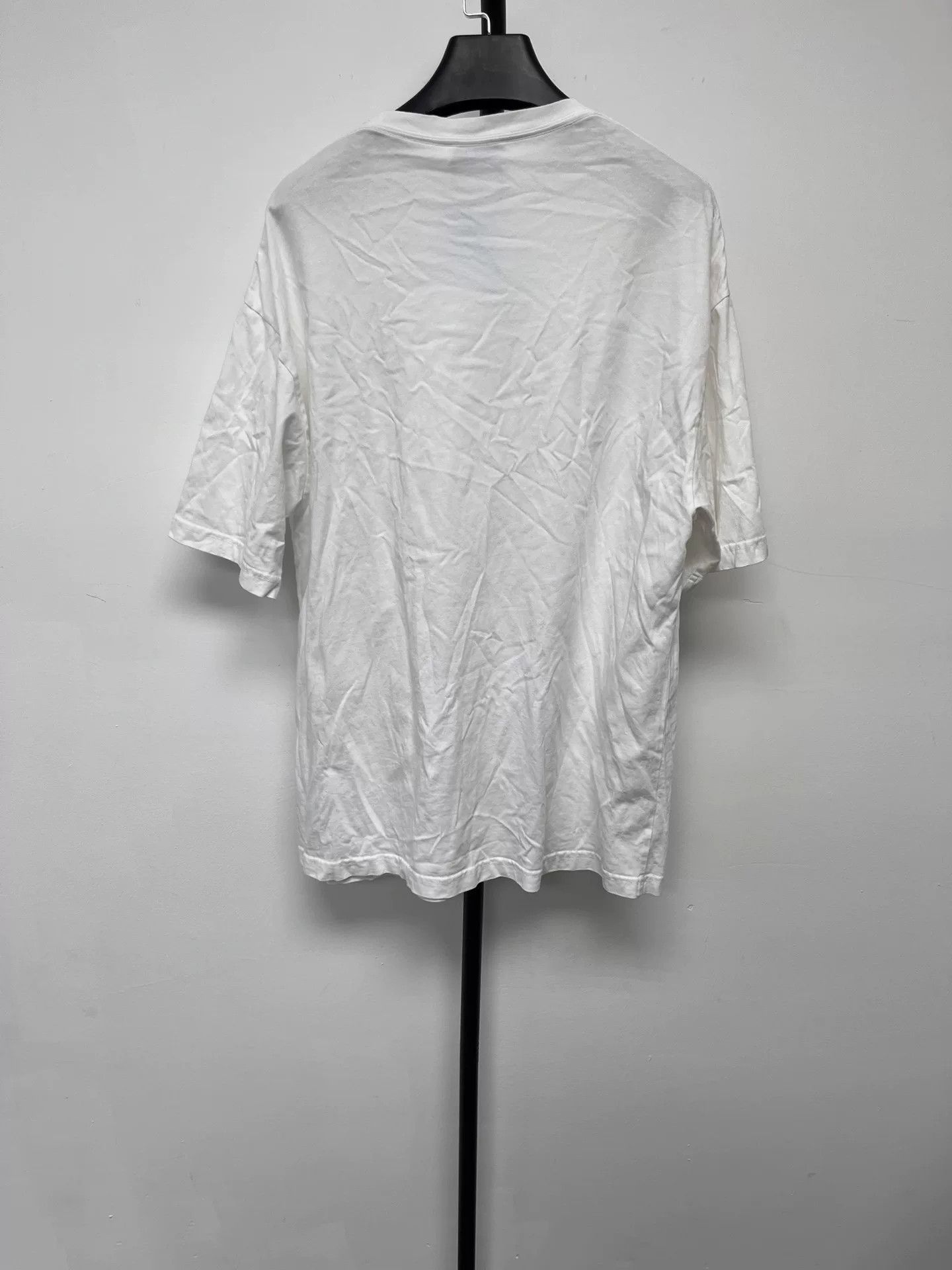 Balenciaga Balenciaga Logo Print Crewneck T-Shirt Size US S / EU 44-46 / 1 - 2 Thumbnail