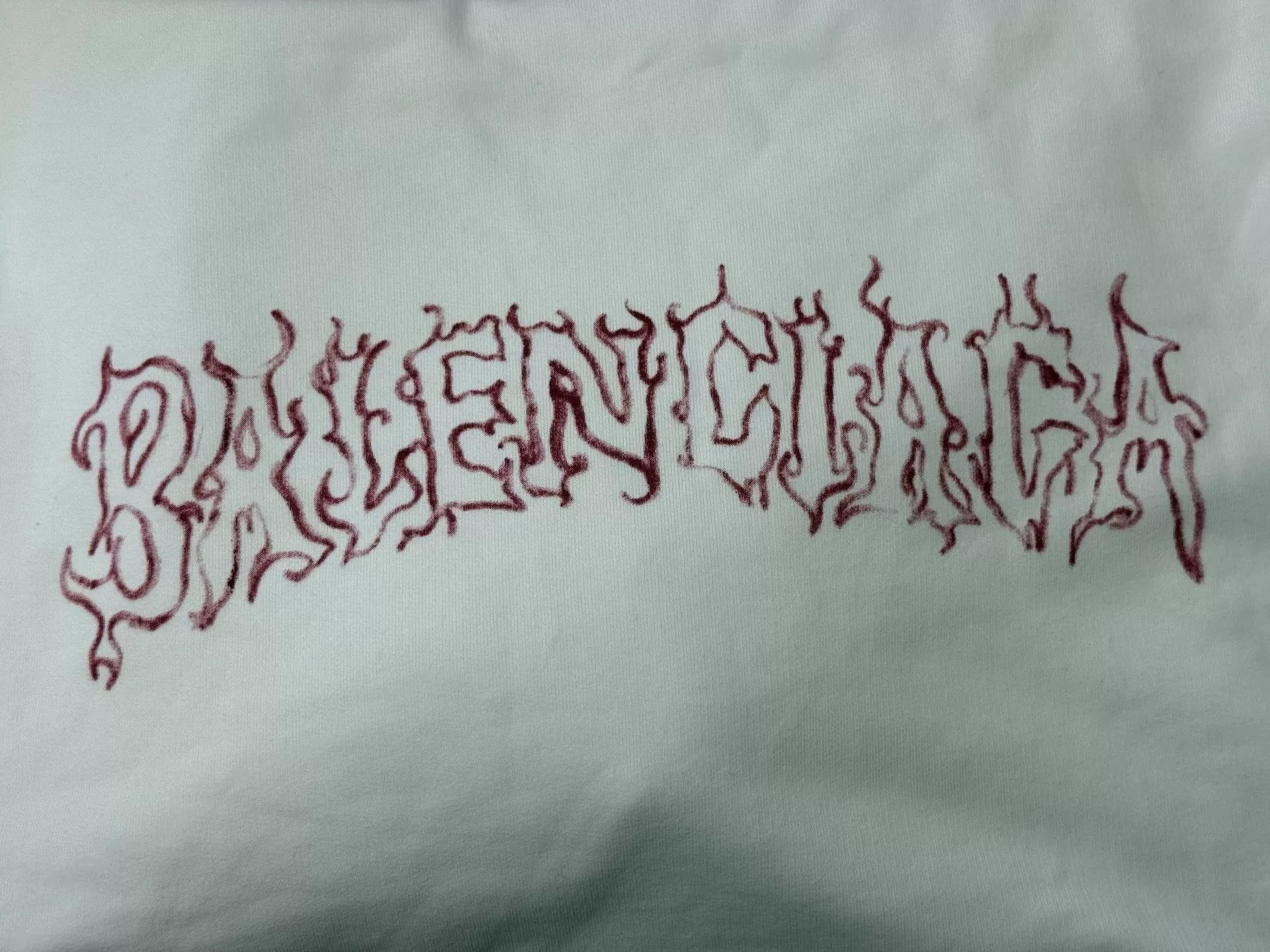 Balenciaga Balenciaga Logo Print Hooded Pullover Size US M / EU 48-50 / 2 - 3 Thumbnail