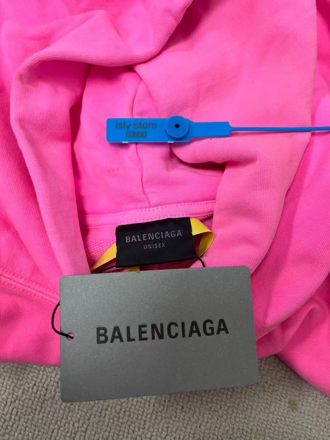Balenciaga Balenciaga Women's Pink Zip Hooded Jacket Size S / US 4 / IT 40 - 5 Thumbnail