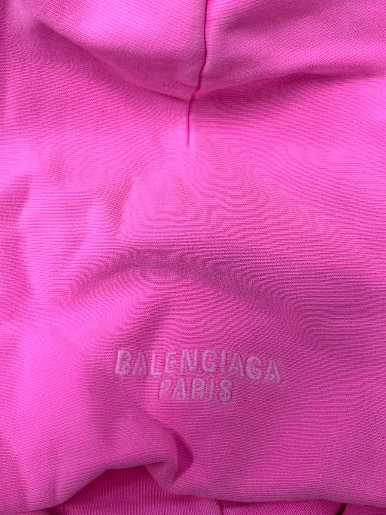 Balenciaga Balenciaga Women's Pink Zip Hooded Jacket Size S / US 4 / IT 40 - 3 Thumbnail