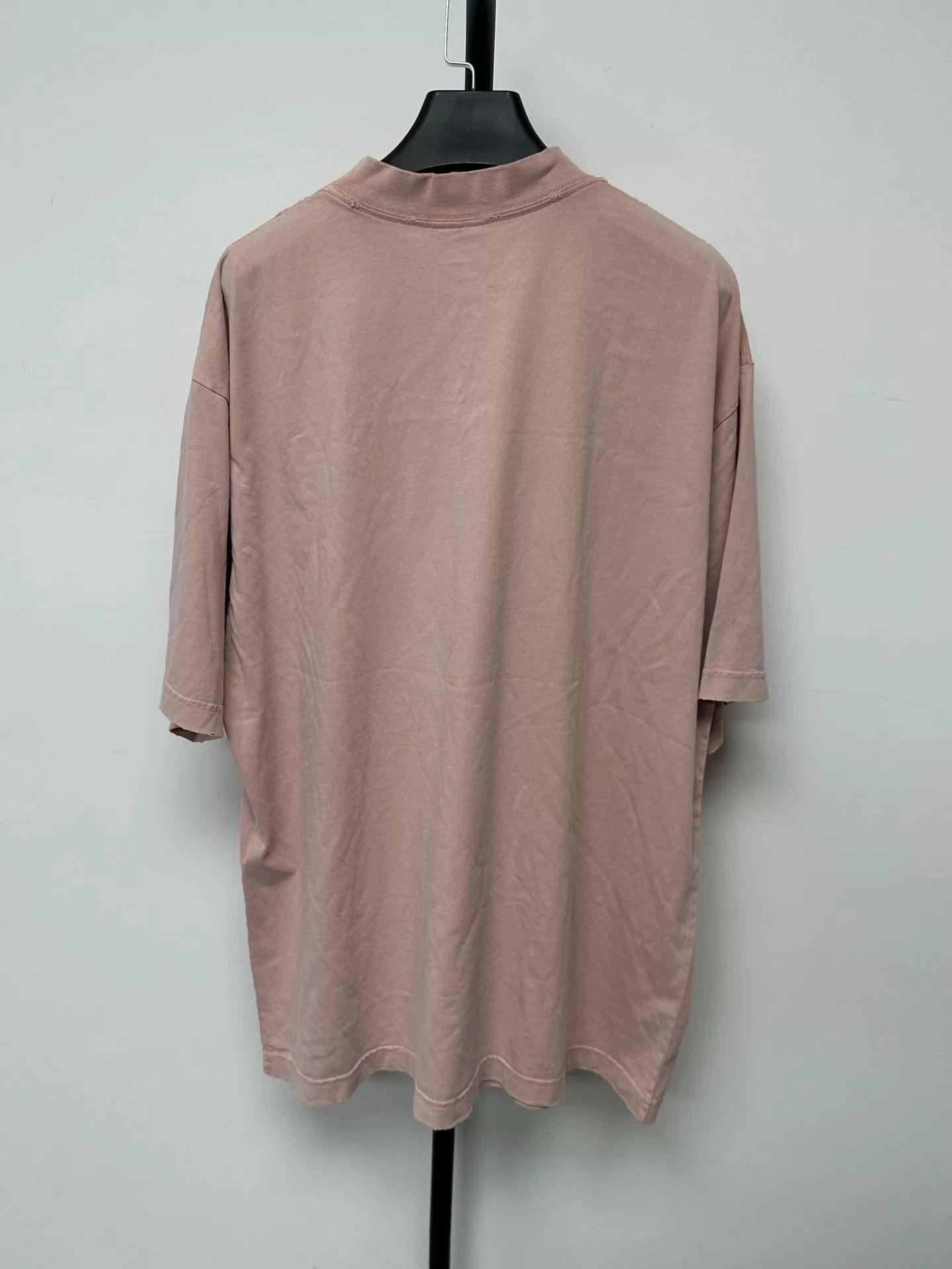 Balenciaga Balenciaga Letter Print Drop Shoulder T-shirt Size US M / EU 48-50 / 2 - 2 Thumbnail