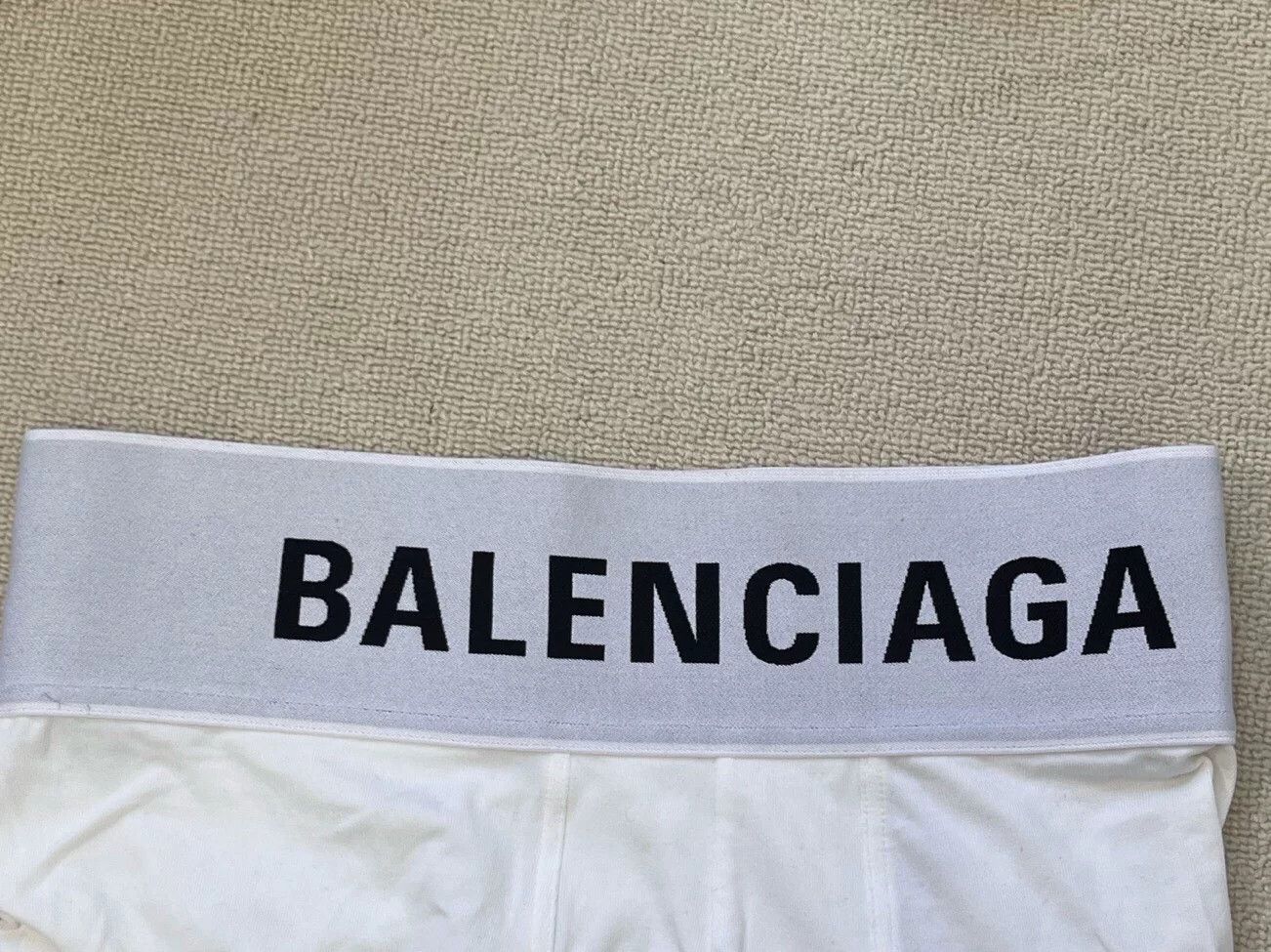 Balenciaga Balenciaga Letter Jacquard High-Waist Trunks Size US 26 / EU 42 - 3 Thumbnail