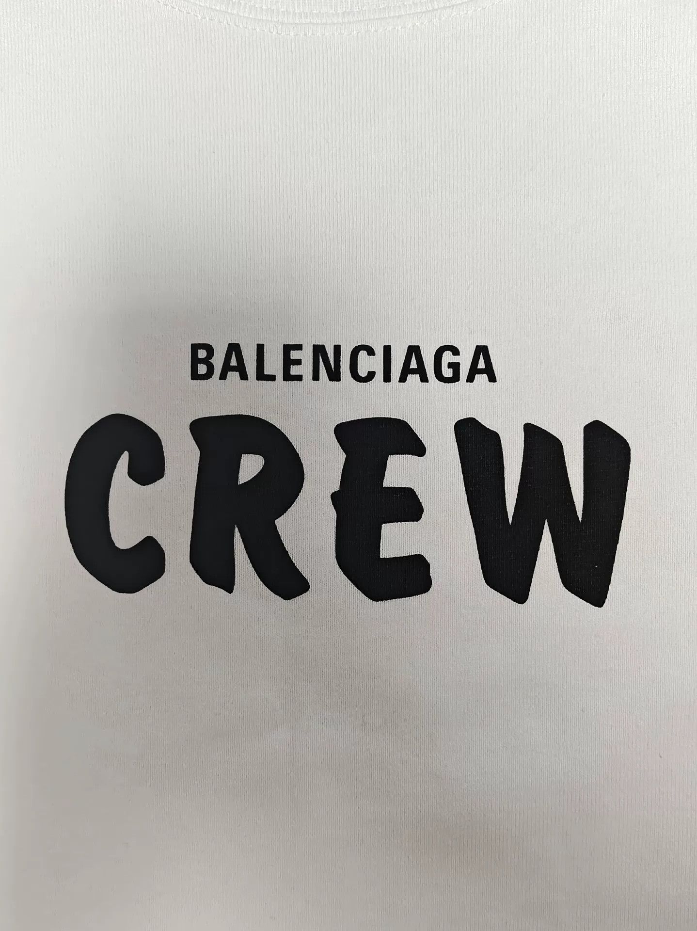 Balenciaga Balenciaga Crew Logo Short-Sleeve Tee Size XS / US 0-2 / IT 36-38 - 4 Thumbnail