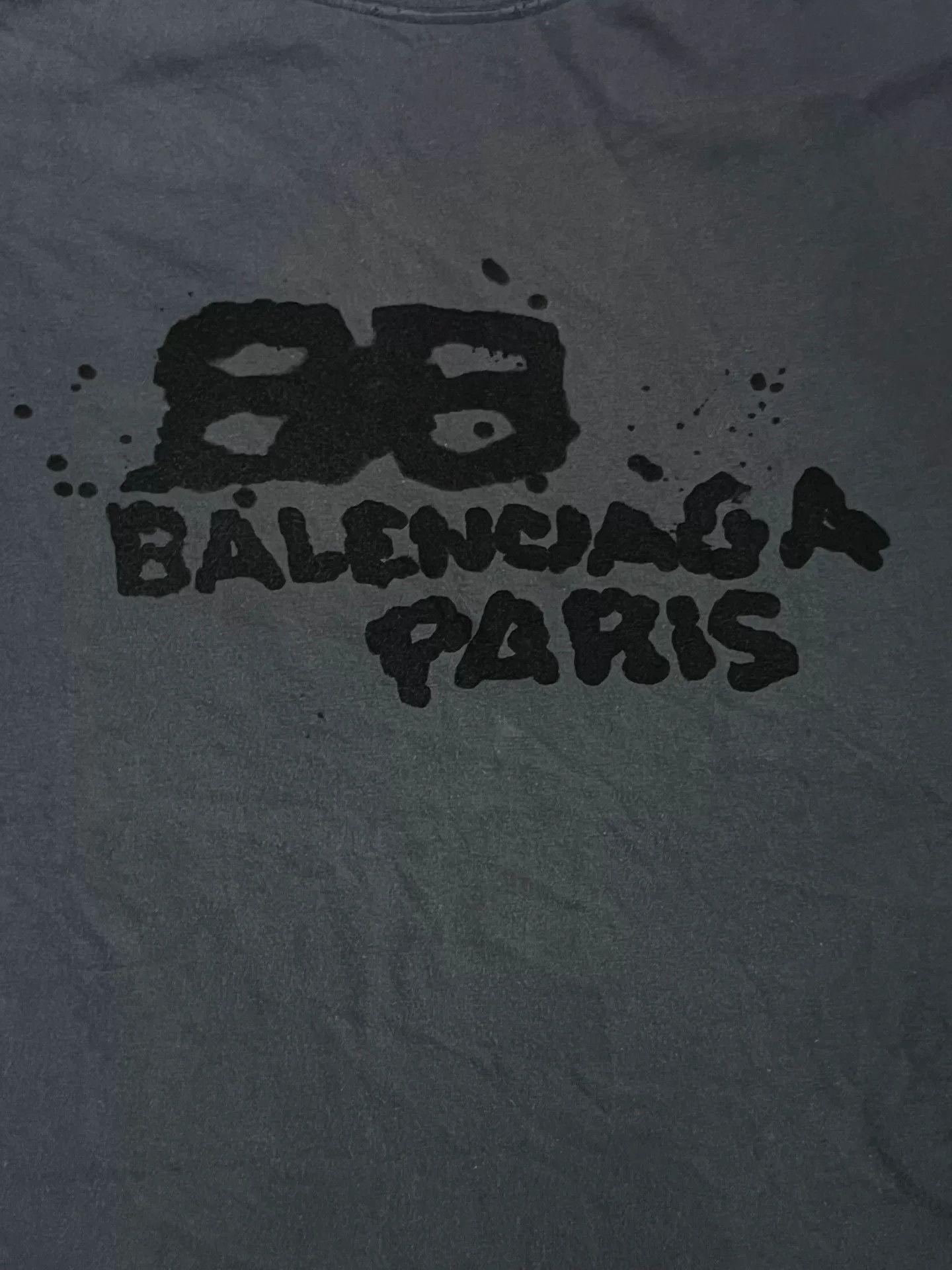 Balenciaga Balenciaga Letter Print Crewneck Short-Sleeve T-Shirt Size US M / EU 48-50 / 2 - 3 Thumbnail