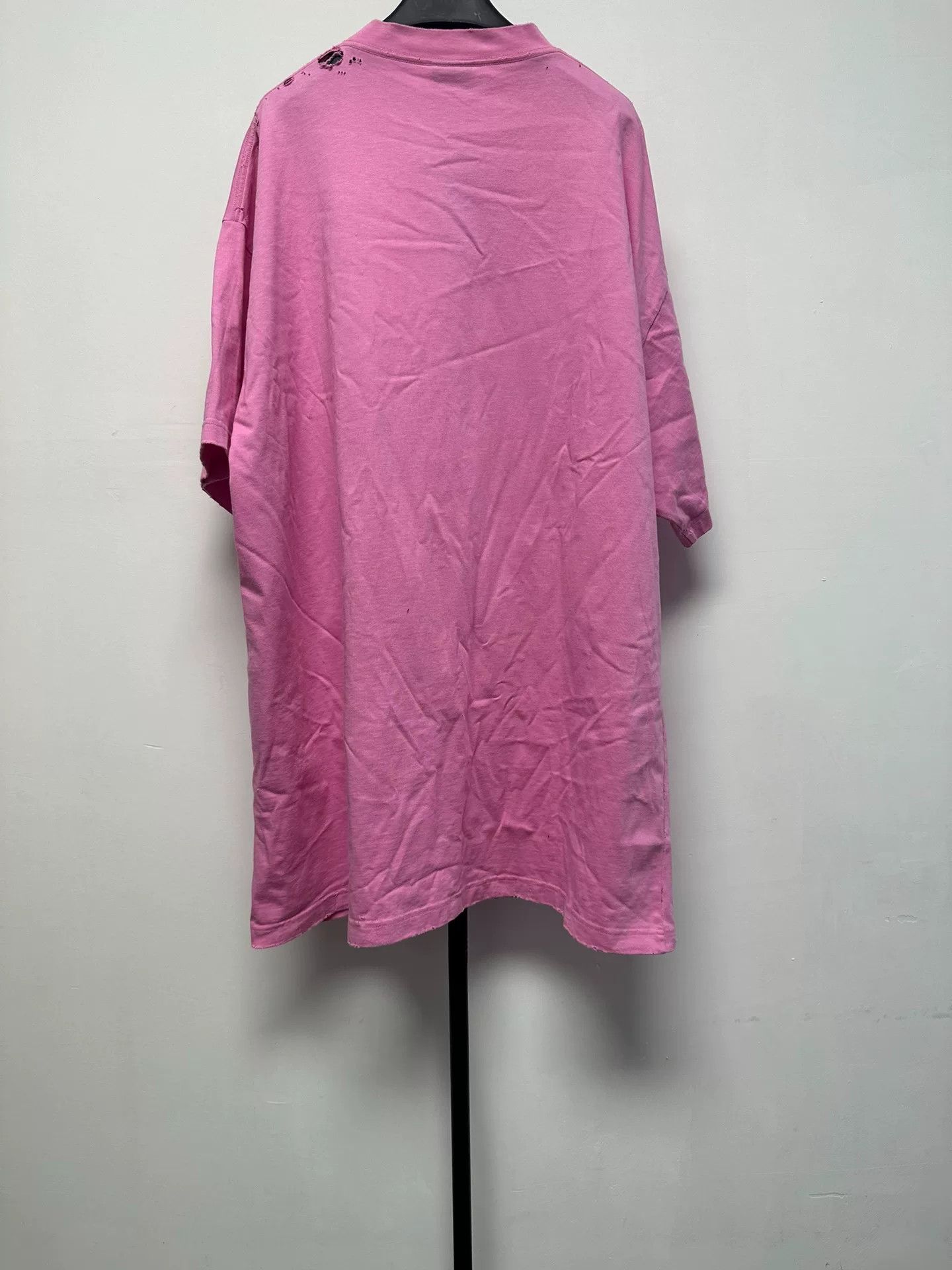 Balenciaga Balenciaga Letter Print Crewneck T-Shirt Size XL / US 12-14 / IT 48-50 - 2 Thumbnail