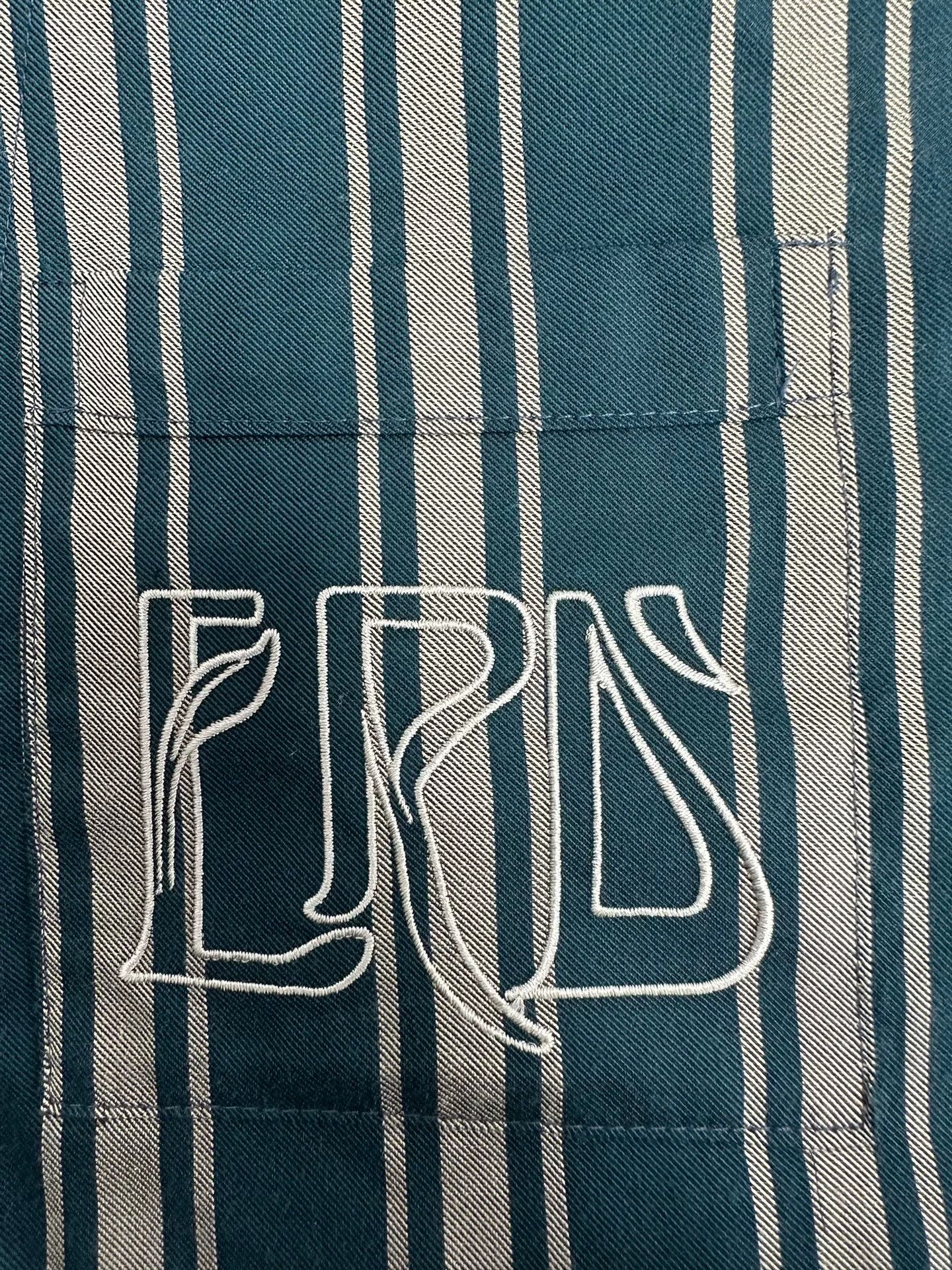 Enfants Riches Deprimes ENFANTSRICHESDEPRIMES Striped Collared Shirt Size US L / EU 52-54 / 3 - 3 Thumbnail