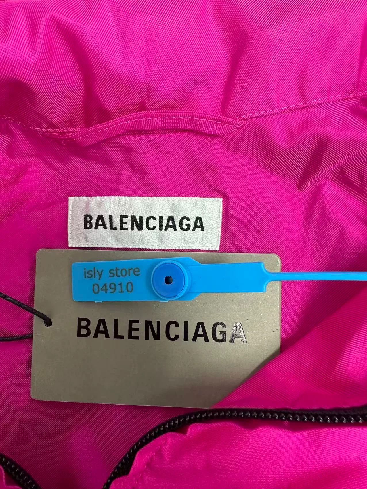 Balenciaga Balenciaga Colorblock Letter Print Zip Jacket Size XXS / US 00 / IT 34 - 4 Thumbnail