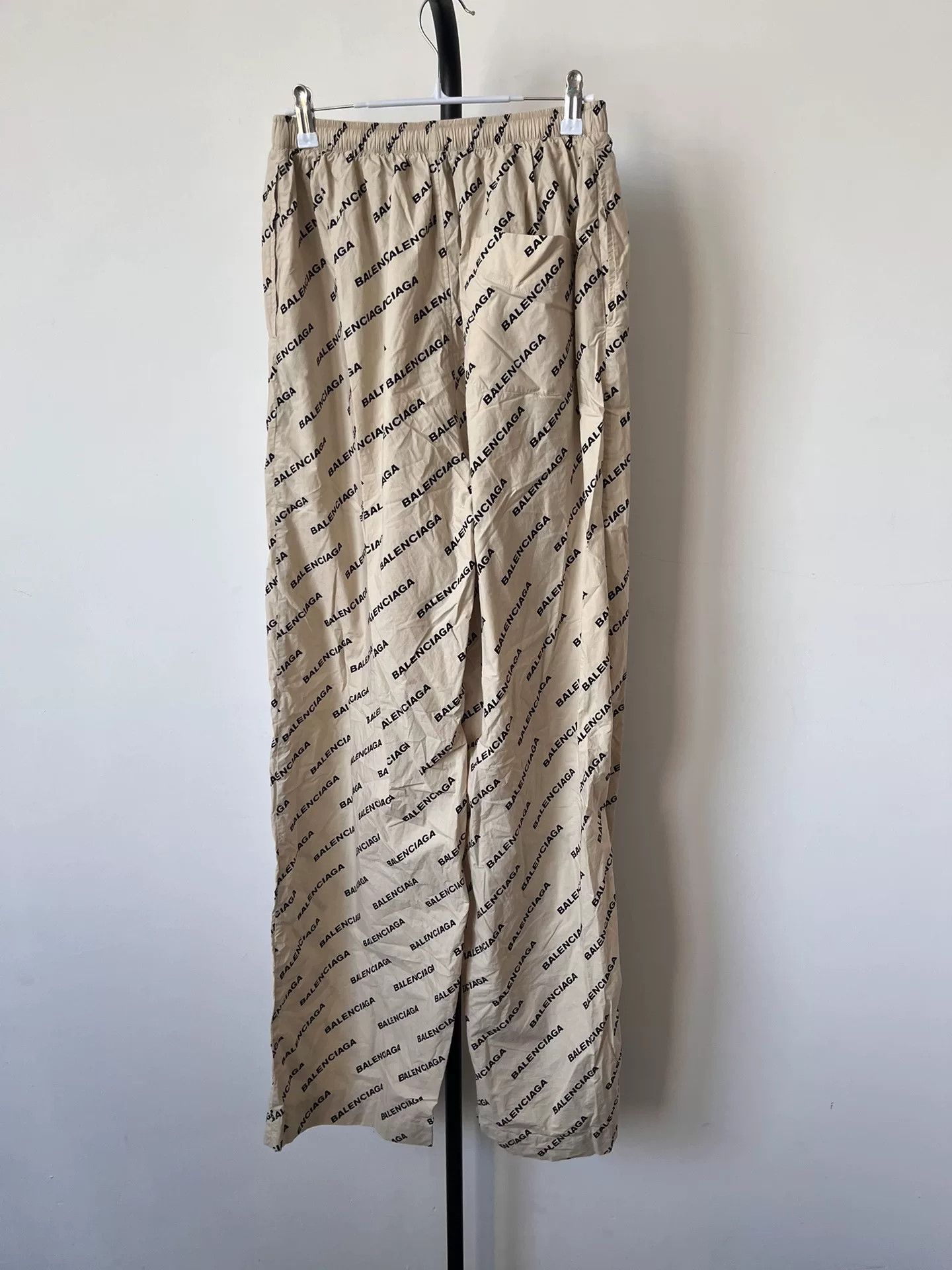 Balenciaga Balenciaga All-Over Logo Pants Size US 30 / EU 46 - 2 Thumbnail