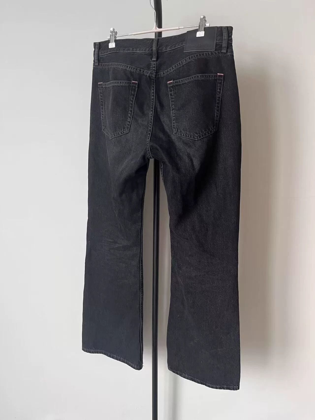 Acne Studios Acne Studios Men's Flare Wide-Leg Jeans Size US 32 / EU 48 - 2 Thumbnail