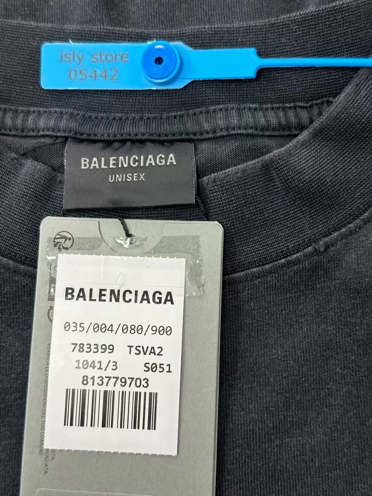 Balenciaga Balenciaga Crewneck Letter Distressed Short Sleeve T-Shirt Size US L / EU 52-54 / 3 - 4 Thumbnail