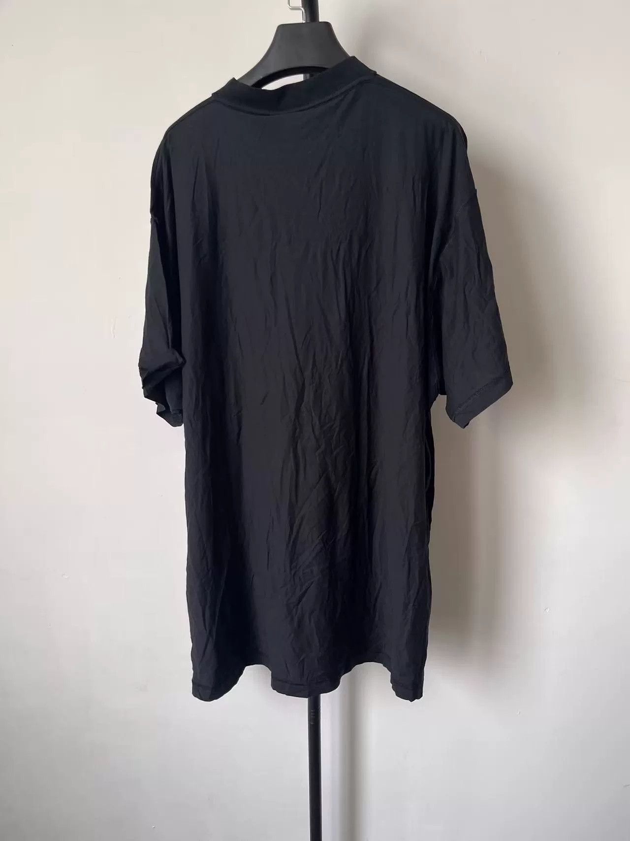 Balenciaga Balenciaga Logo Print Crewneck Short Sleeve T-Shirt Size US M / EU 48-50 / 2 - 2 Thumbnail