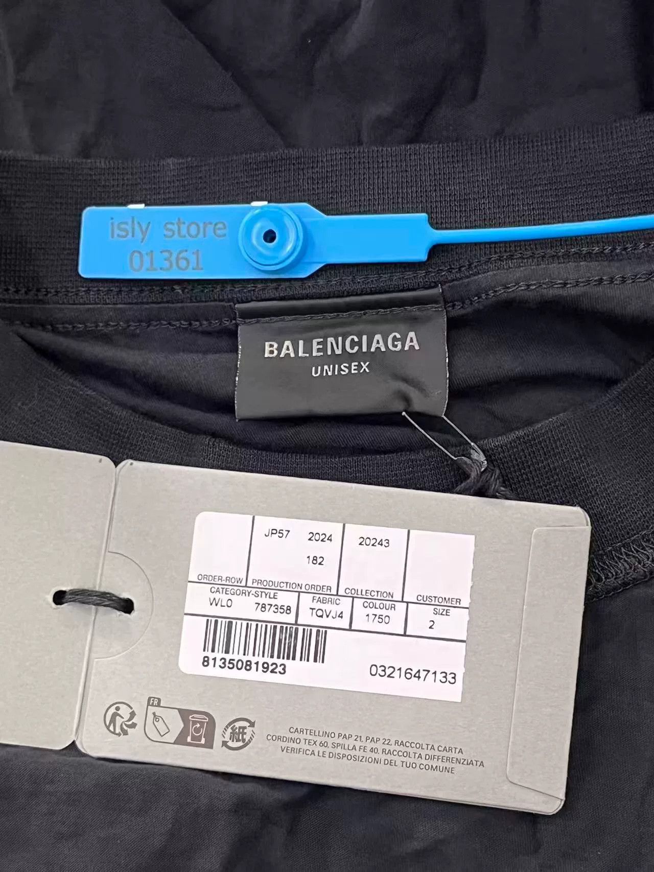 Balenciaga Balenciaga Logo Print Crewneck Short Sleeve T-Shirt Size US M / EU 48-50 / 2 - 5 Thumbnail