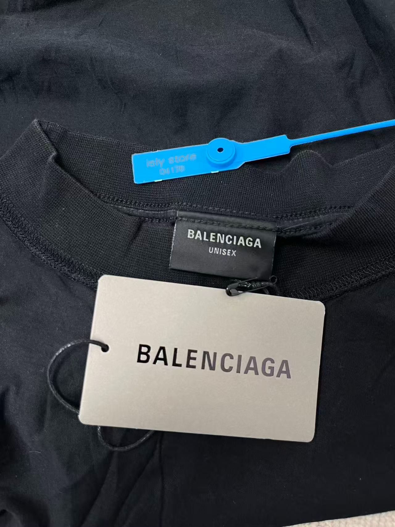 Balenciaga Balenciaga Logo Print Oversized Men's T-Shirt Size US M / EU 48-50 / 2 - 5 Thumbnail