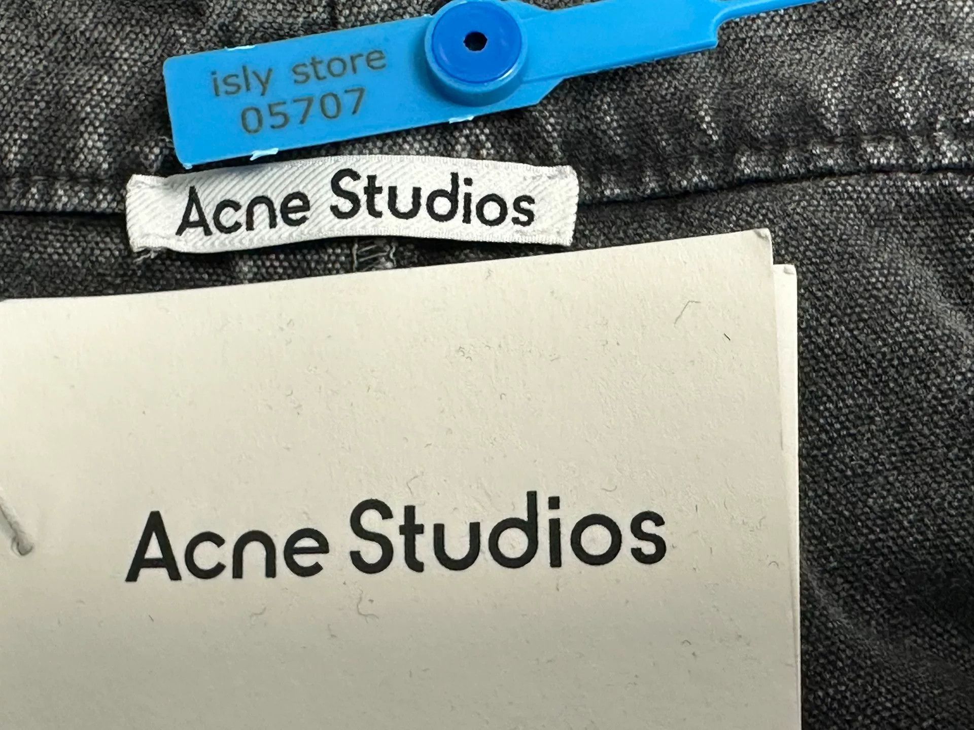 Acne Studios Acne Vintage Faded Straight Cargo Jeans Size US 34 / EU 50 - 4 Thumbnail