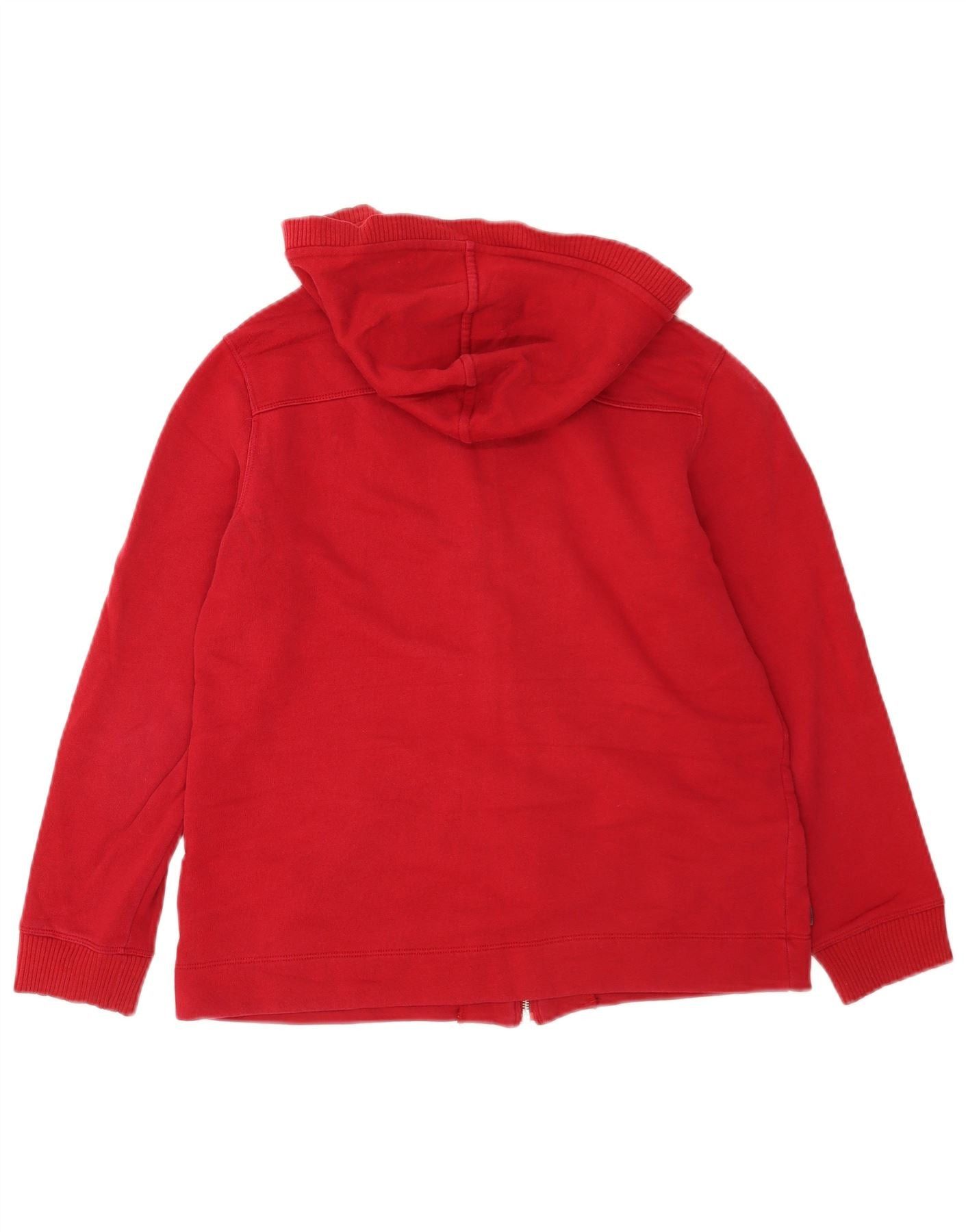 Ralph Lauren Womens Overd Zip Hoodie Sweater UK 10 Small Burgundy Size M / US 6-8 / IT 42-44 - 2 Thumbnail