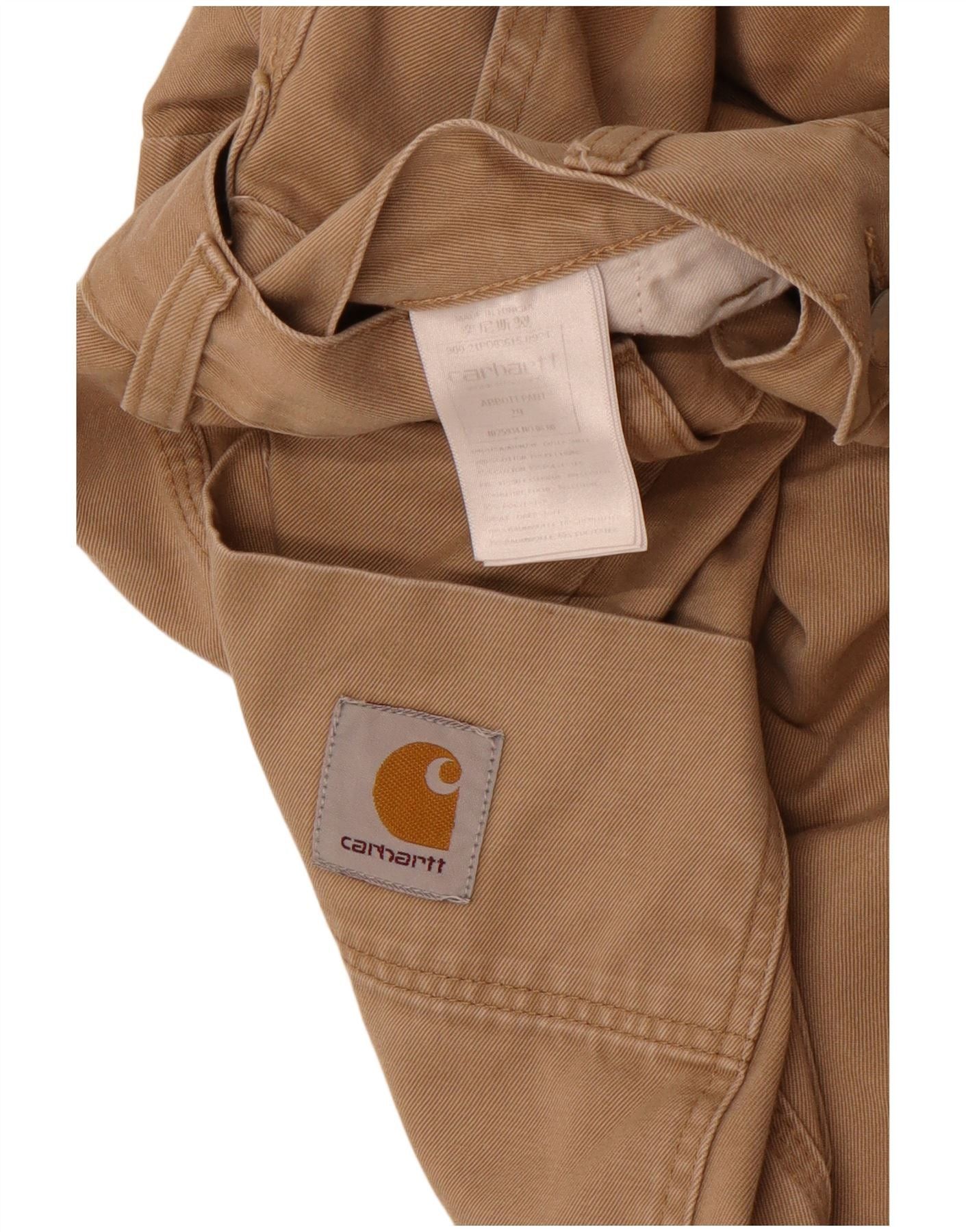 Carhartt Mens Pegged Chino Trousers W29 L26 Beige Cotton Size US 30 / EU 46 - 4 Thumbnail