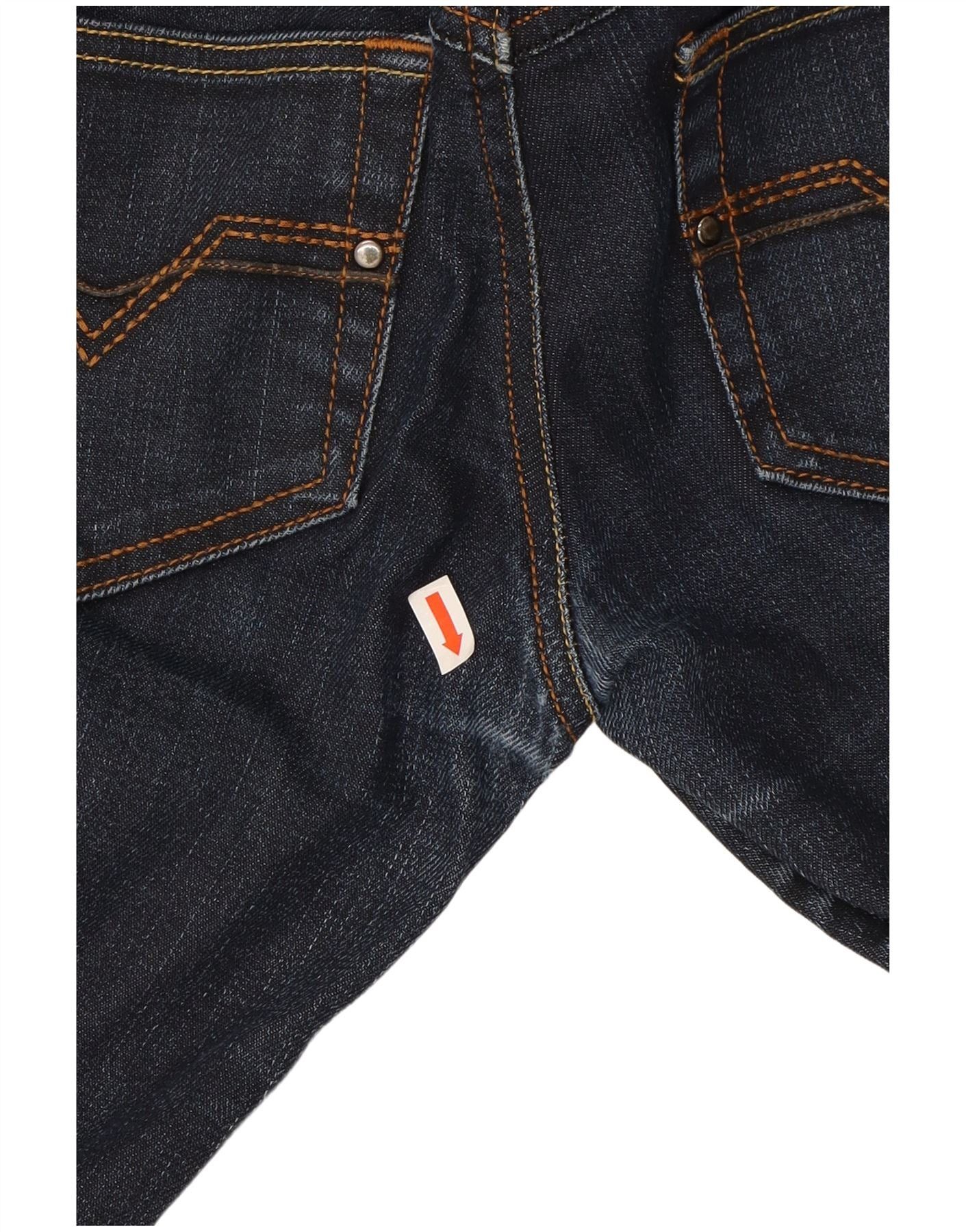 Diesel Womens Matic Slim Jeans W29 L29 Navy Blue Cotton Size 42" / US 20 - 4 Thumbnail