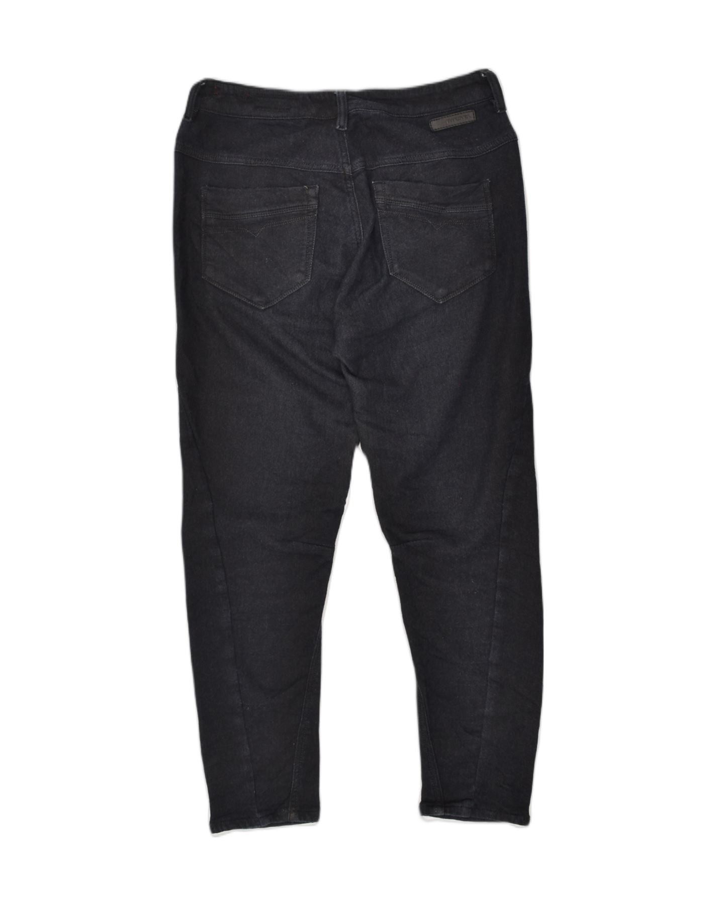 Diesel Womens Skinny Jeans W25 L26 Black Cotton Size 42" / US 20 - 2 Thumbnail