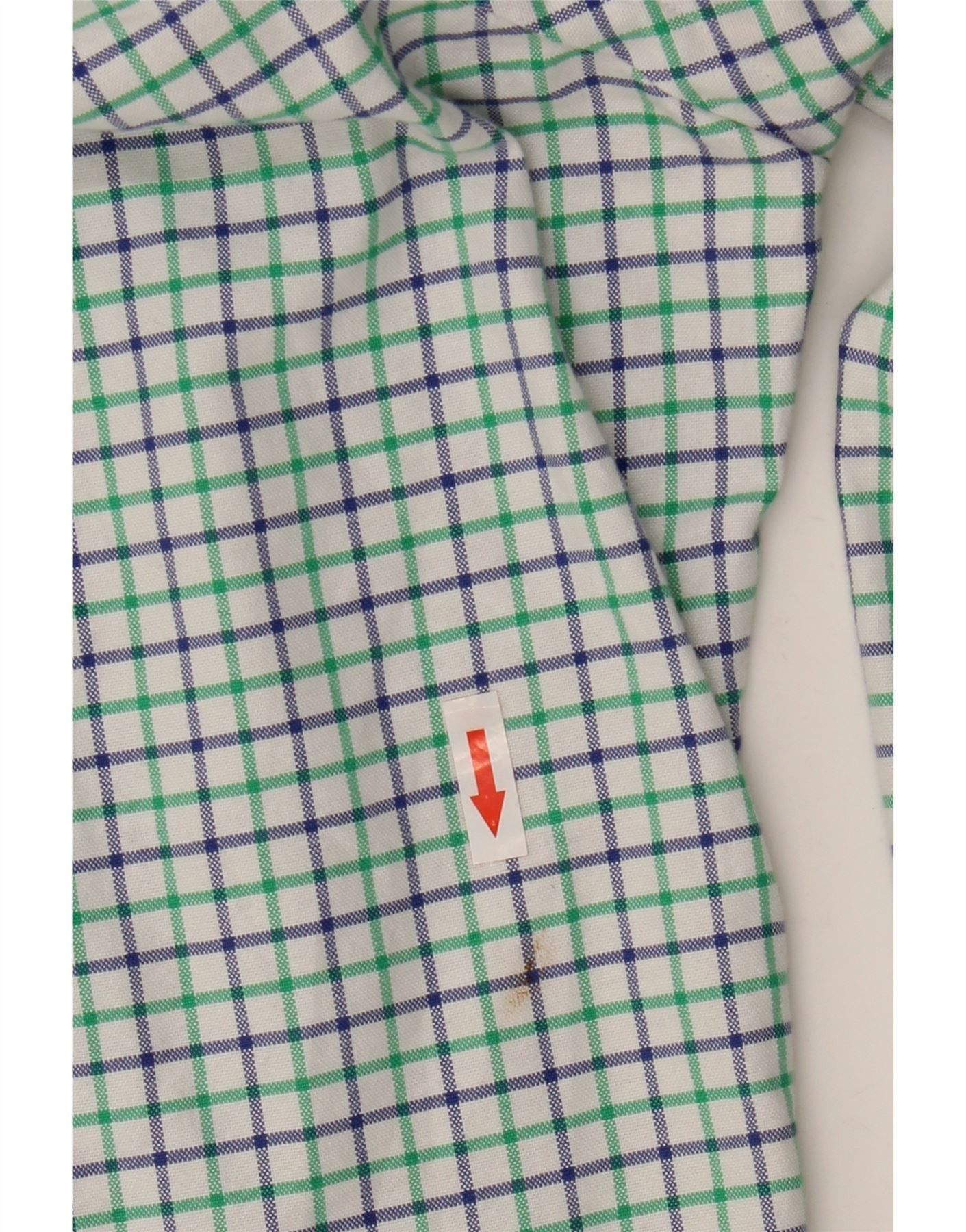 Polo Ralph Lauren Mens Custom Fit Shirt 2XL White Check Cotton Size US XXL / EU 58 / 5 - 3 Thumbnail