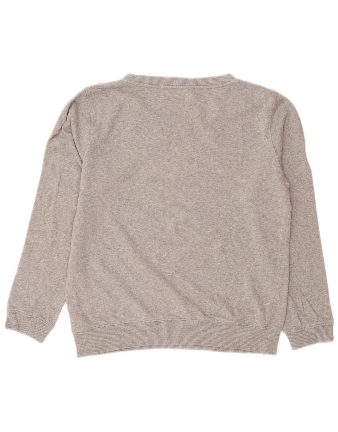 Diesel Mens Graphic Sweatshirt Jumper Small Grey Cotton Size US L / EU 52-54 / 3 - 2 Thumbnail
