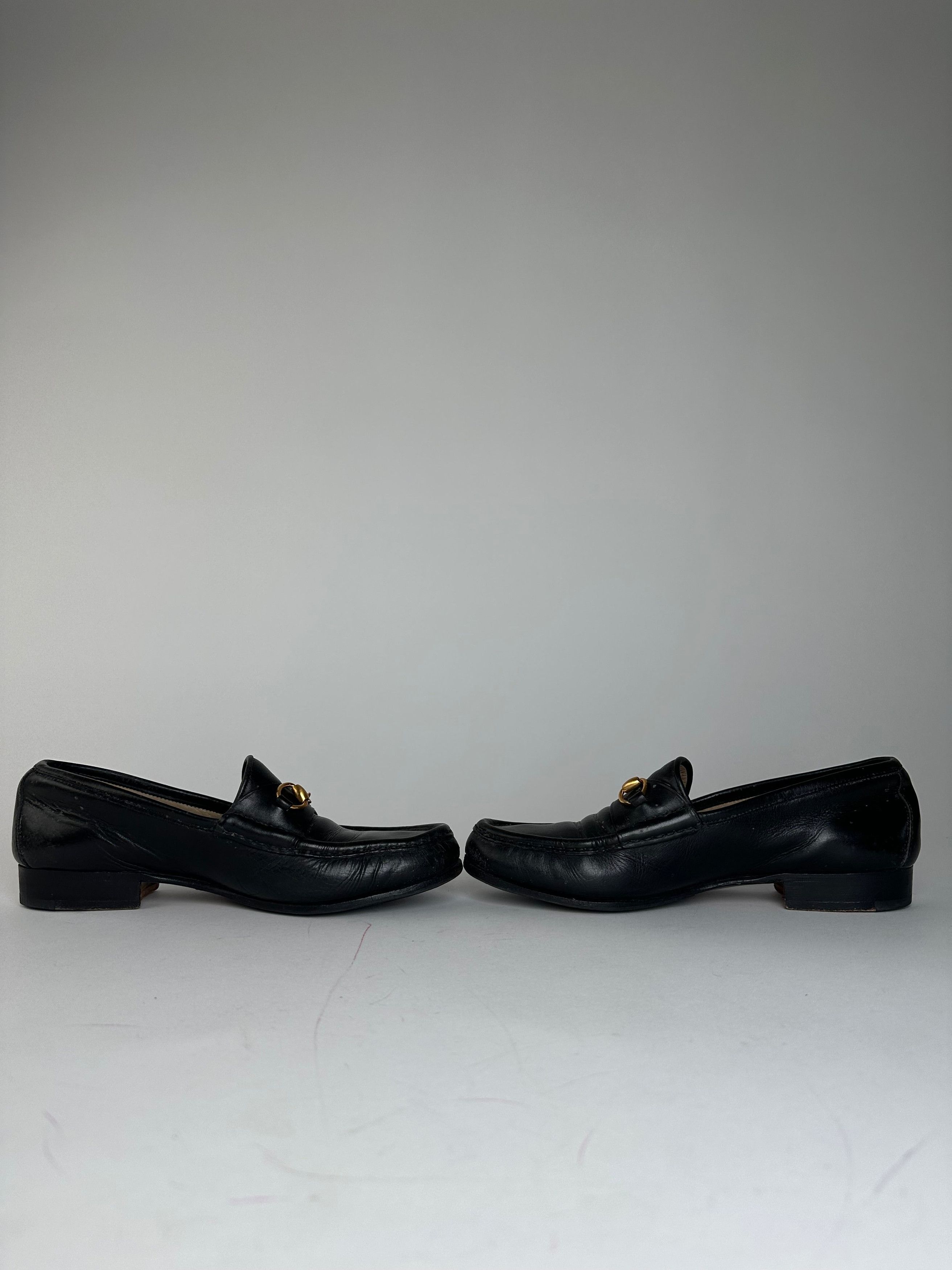 Gucci Vintage Leather Horsebit Loafer 37,5 Size US 6.5 / IT 36.5 - 6 Thumbnail