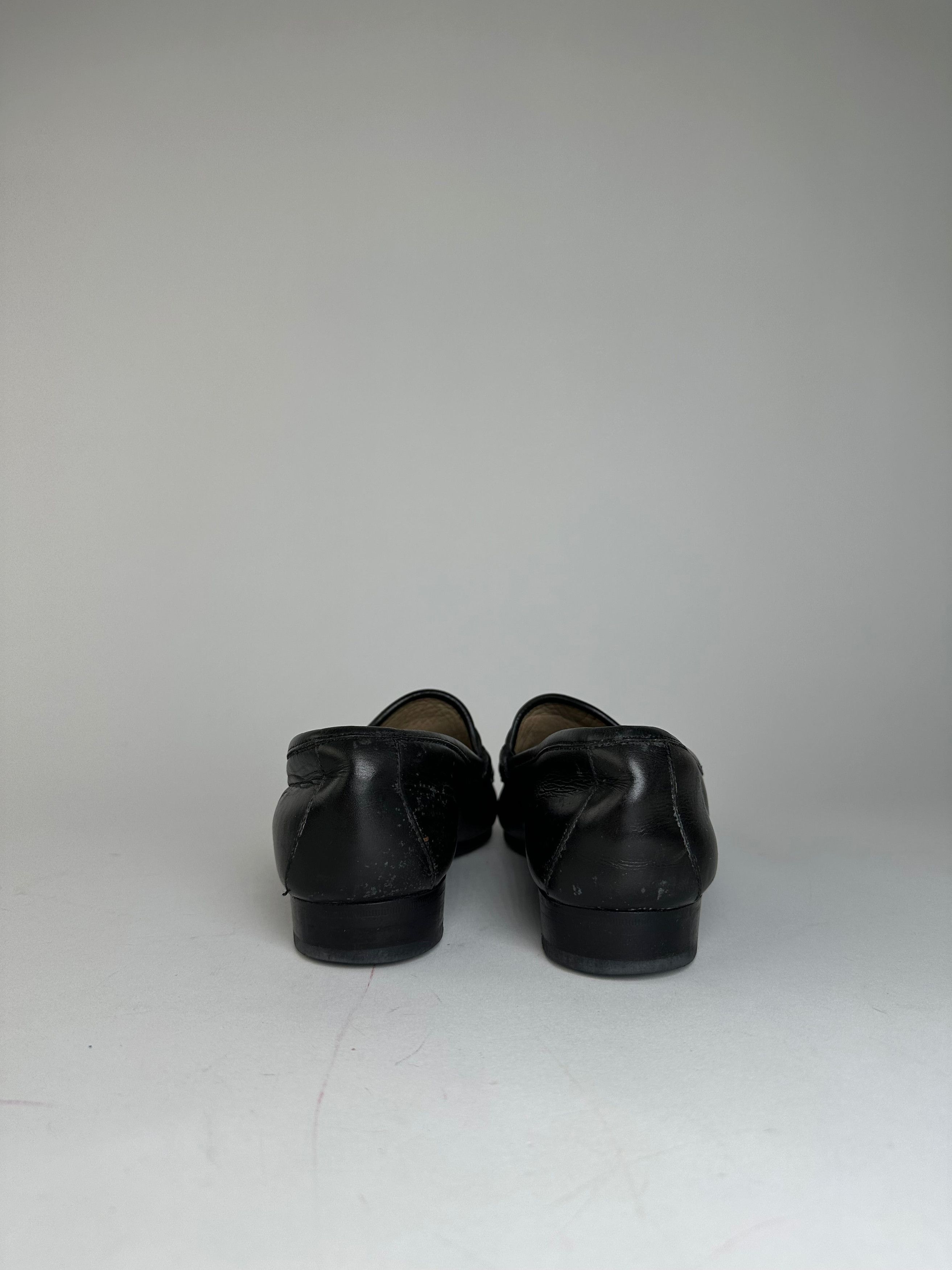 Gucci Vintage Leather Horsebit Loafer 37,5 Size US 6.5 / IT 36.5 - 5 Thumbnail