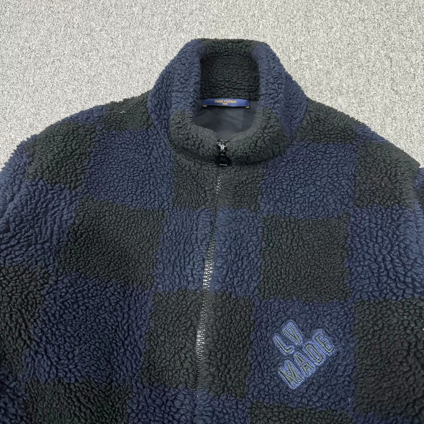 Louis Vuitton Louis Vuitton x Nigo Damier Fleece Jacket US XL Size US XL / EU 56 / 4 - 3 Thumbnail