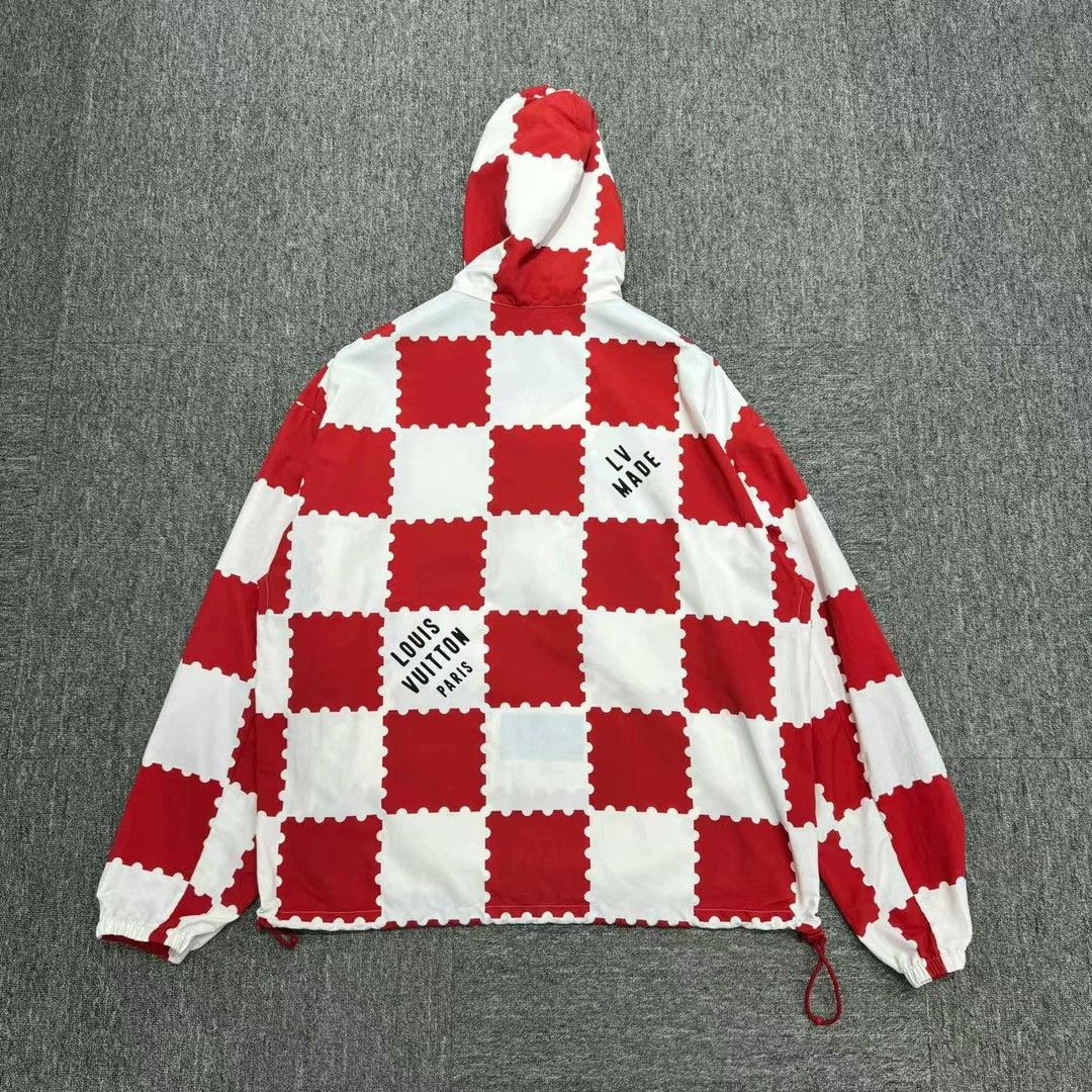 Louis Vuitton Louis Vuitton x Nigo Checkerboard Stamp Anorak 54 Size US L / EU 52-54 / 3 - 2 Thumbnail