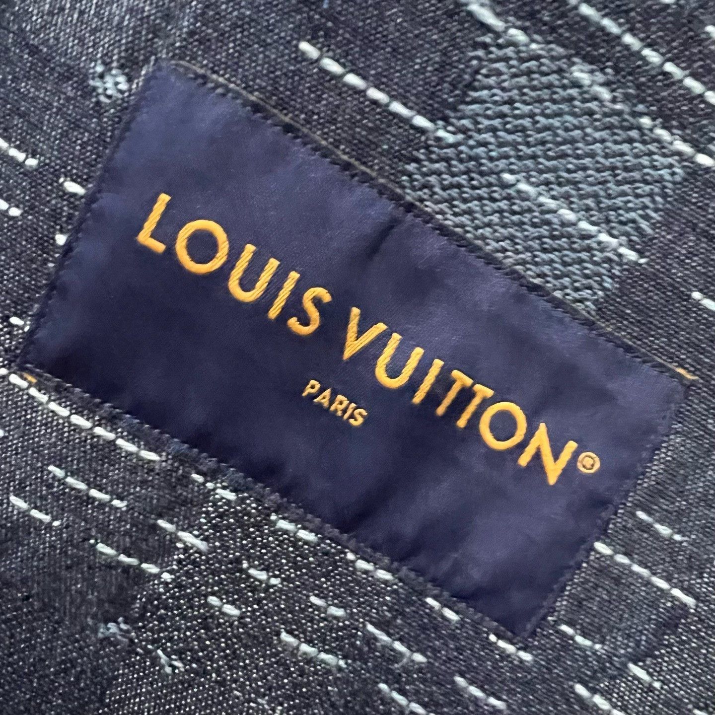 Louis Vuitton Louis Vuitton x Nigo Damier Denim Jacket 50 Size US M / EU 48-50 / 2 - 4 Thumbnail