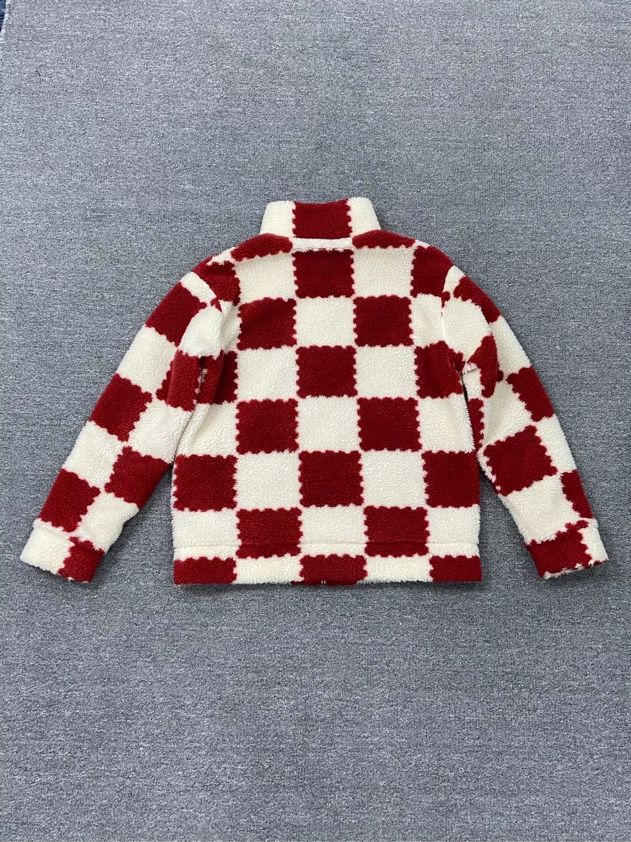 Louis Vuitton Louis Vuitton x Nigo Damier Fleece Jacket XL Size US XL / EU 56 / 4 - 2 Thumbnail