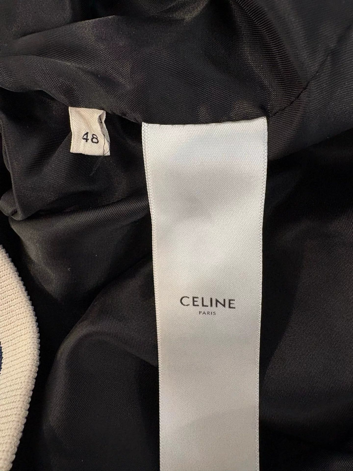 Celine Celine Logo Lightweight Bomber Jacket Size 48 Size US M / EU 48-50 / 2 - 5 Thumbnail