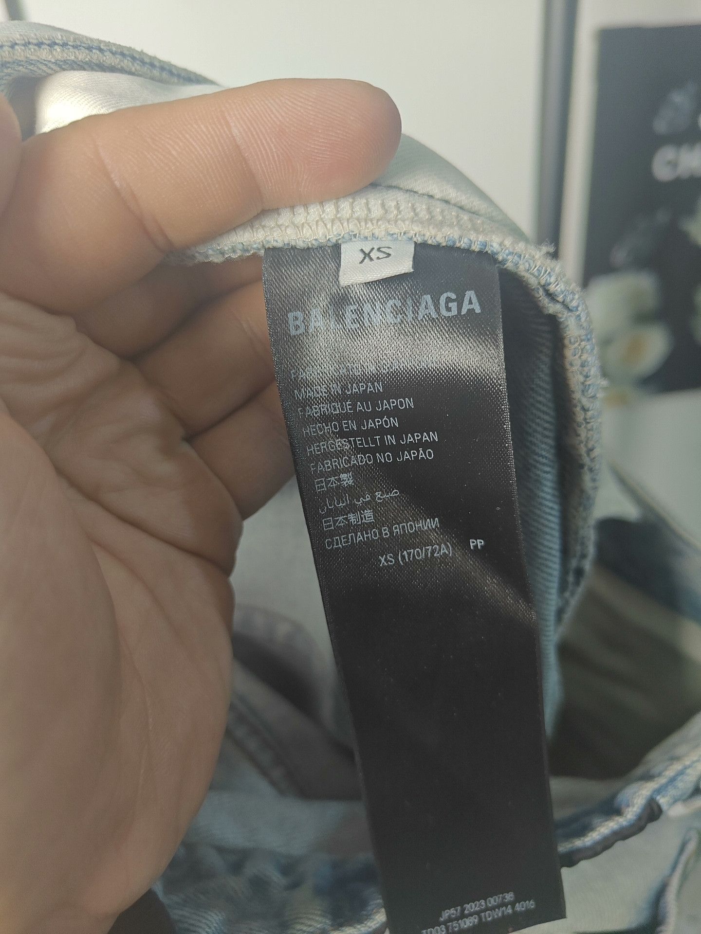 Balenciaga Balenciaga Denim White Denim Jeans 28 Men Size US 28 / EU 44 - 3 Thumbnail