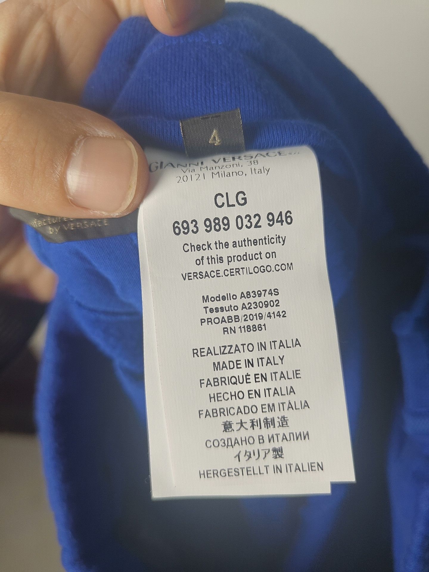 Versace Versace White Casual Pants 34 Men Size US 34 / EU 50 - 3 Thumbnail