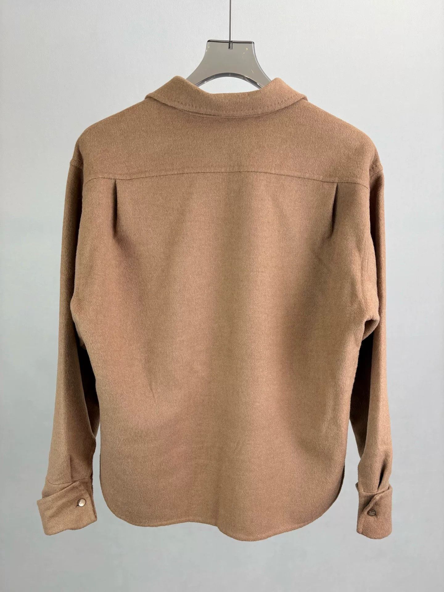 Max Mara Max Mara 100% Camelhair Shirt Jacket IT 42 Size M / US 6-8 / IT 42-44 - 2 Thumbnail