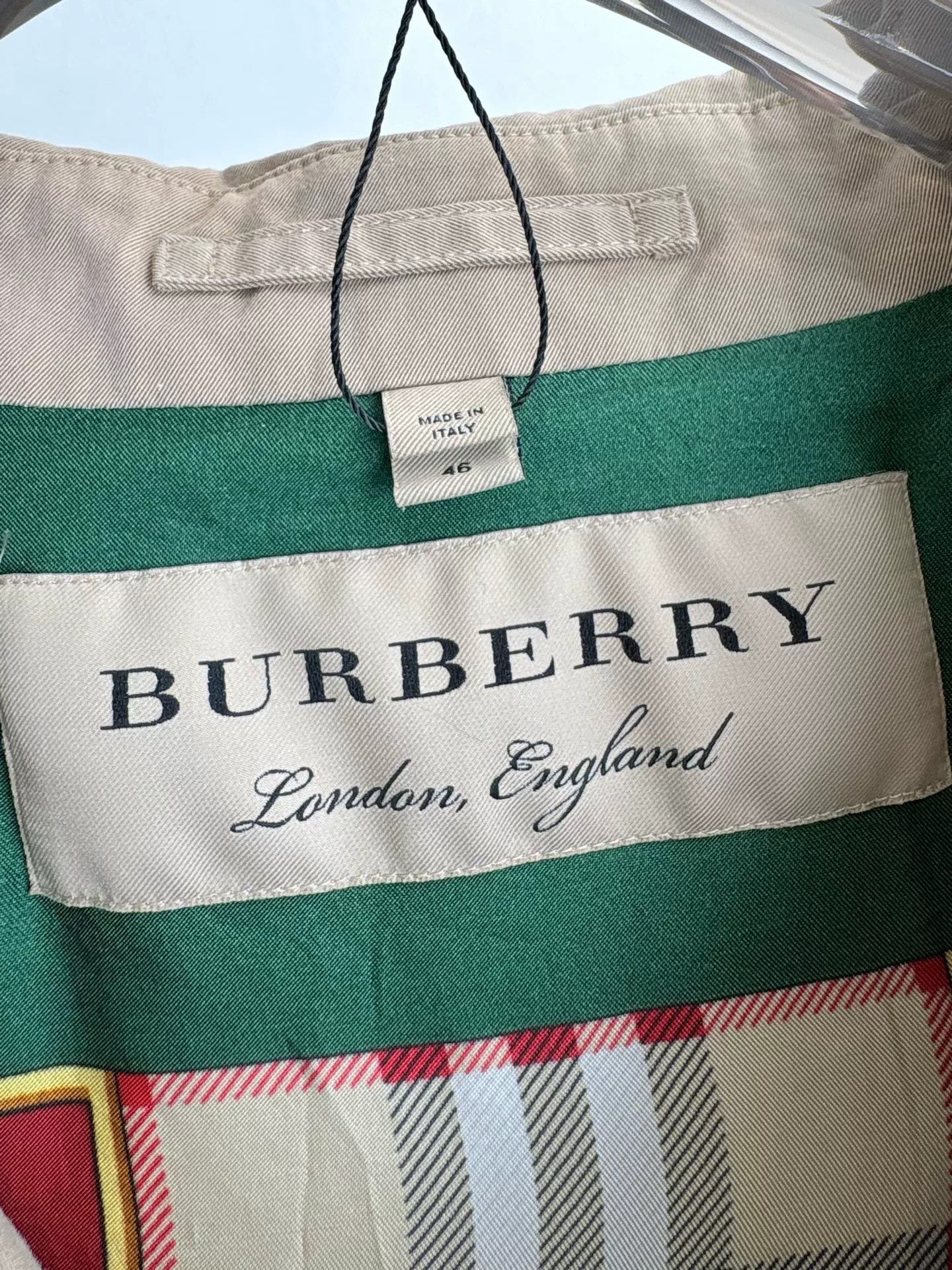Burberry Burberry Beige Cotton Trench Coat 46 Size US S / EU 44-46 / 1 - 5 Thumbnail