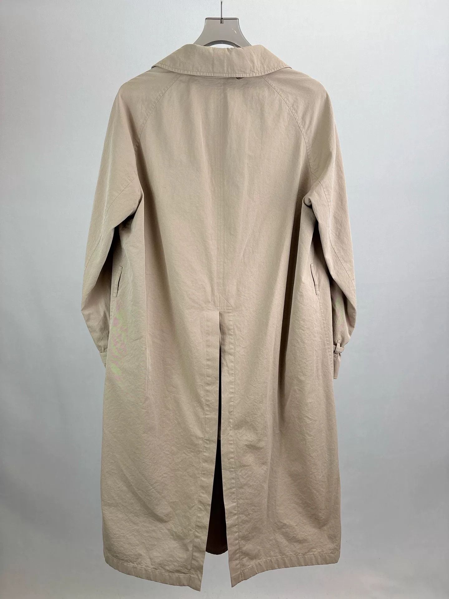 Burberry Burberry Beige Cotton Trench Coat 46 Size US S / EU 44-46 / 1 - 2 Thumbnail