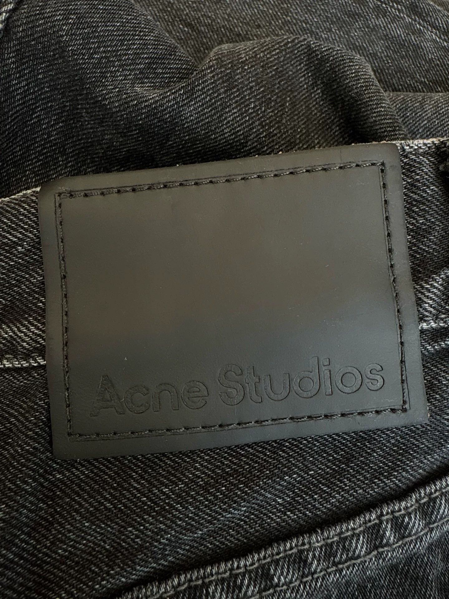 Acne Studios Acne Studios 2021M Vintage Black Jeans Size 31 Size US 31 - 4 Thumbnail