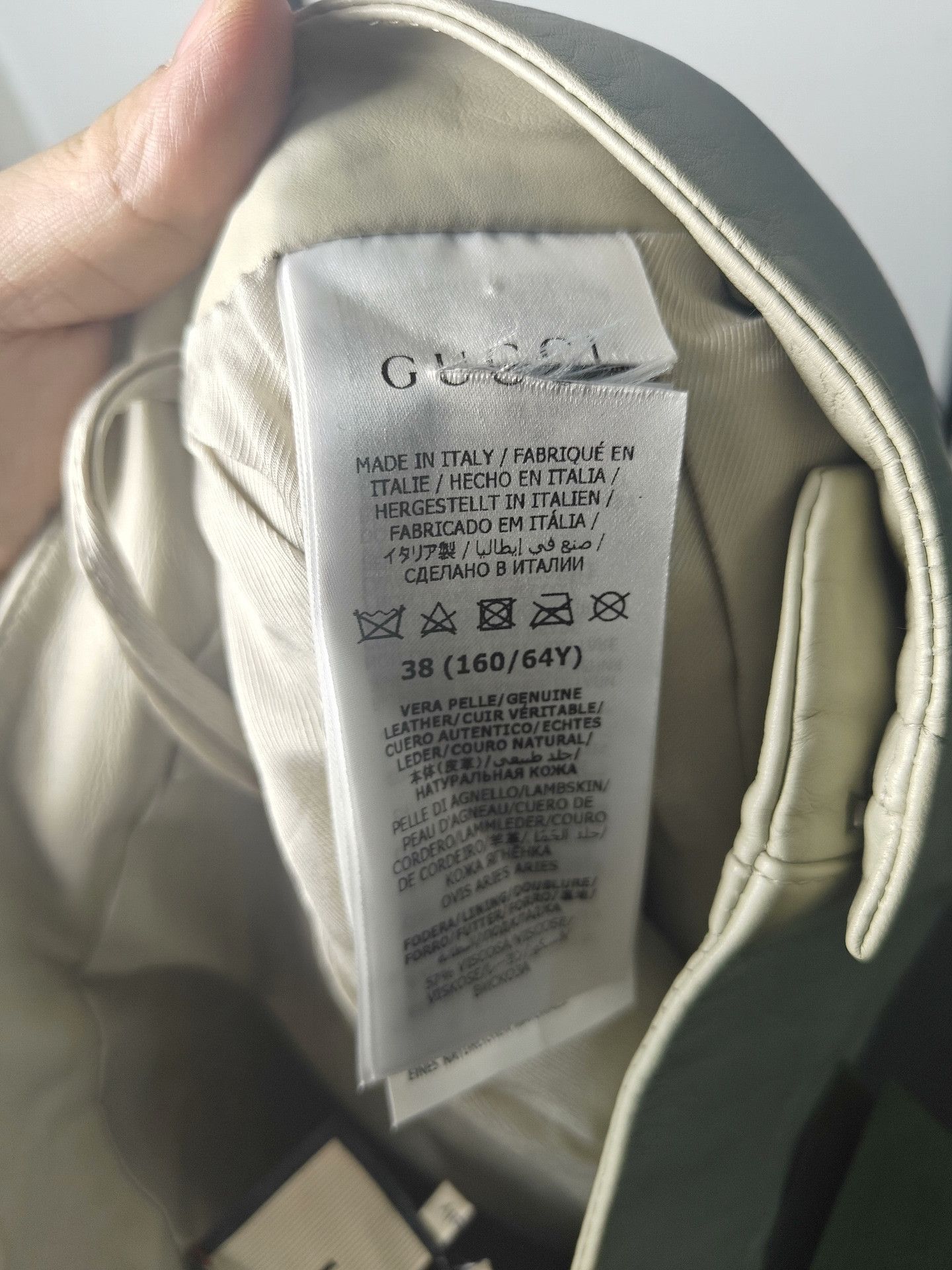 Gucci Gucci Leather White Casual Pants 34 Men Size US 34 / EU 50 - 3 Thumbnail