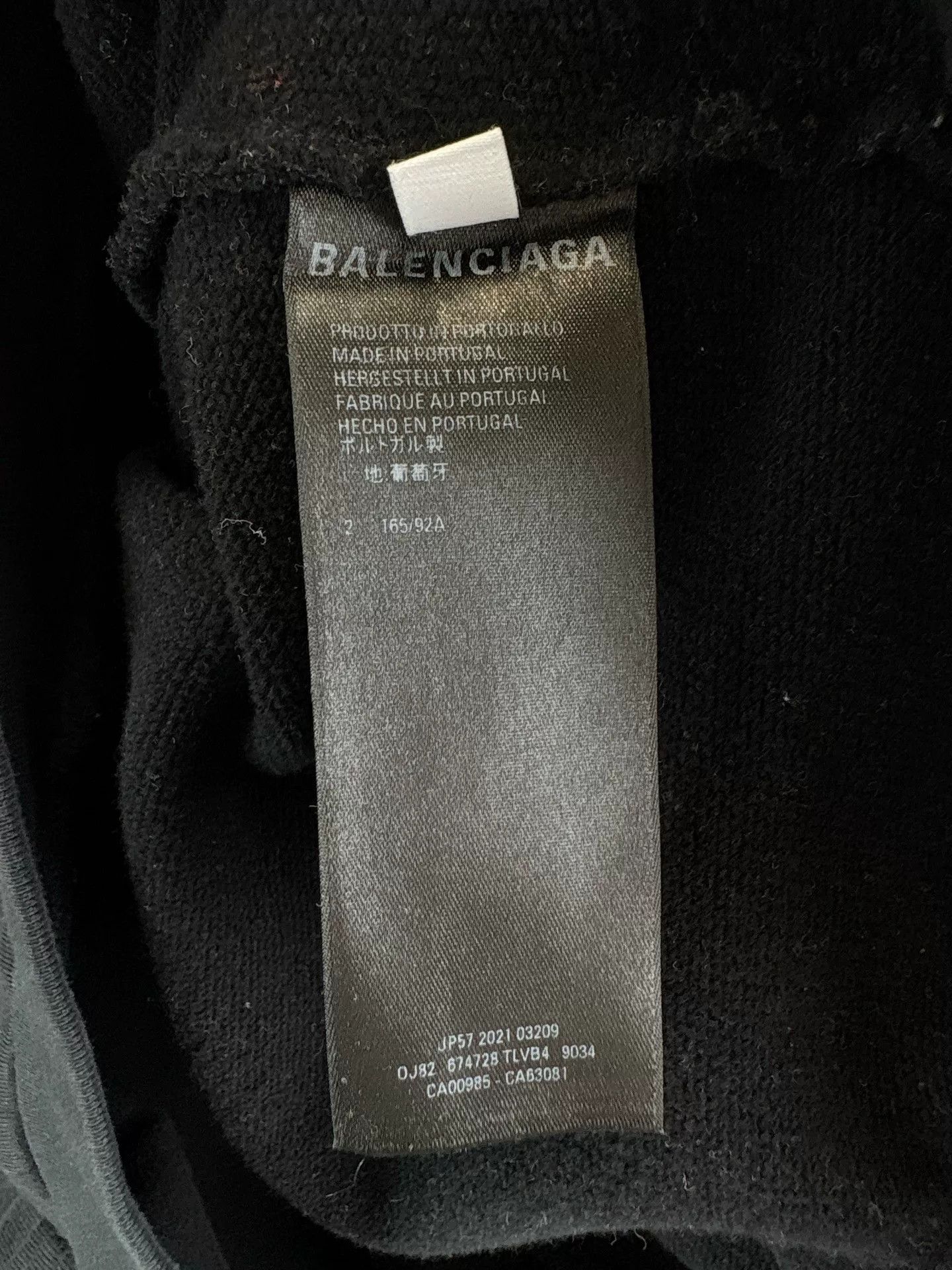 Balenciaga Balenciaga Inverted Logo Zip Hoodie Size 2 Size US M / EU 48-50 / 2 - 7 Thumbnail