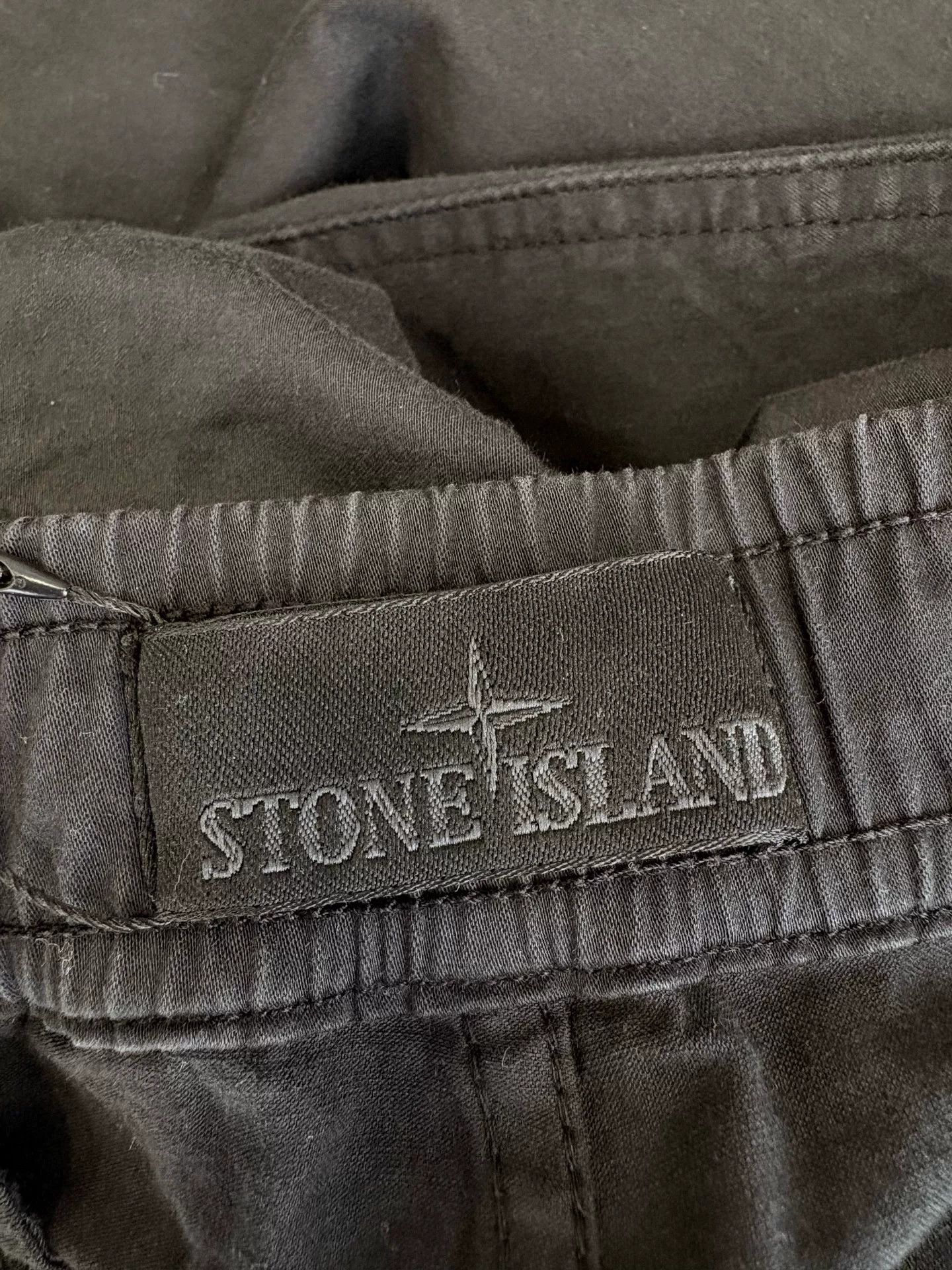 Stone Island Stone Island Black Cargo Pants Size 32 Size US 32 / EU 48 - 4 Thumbnail