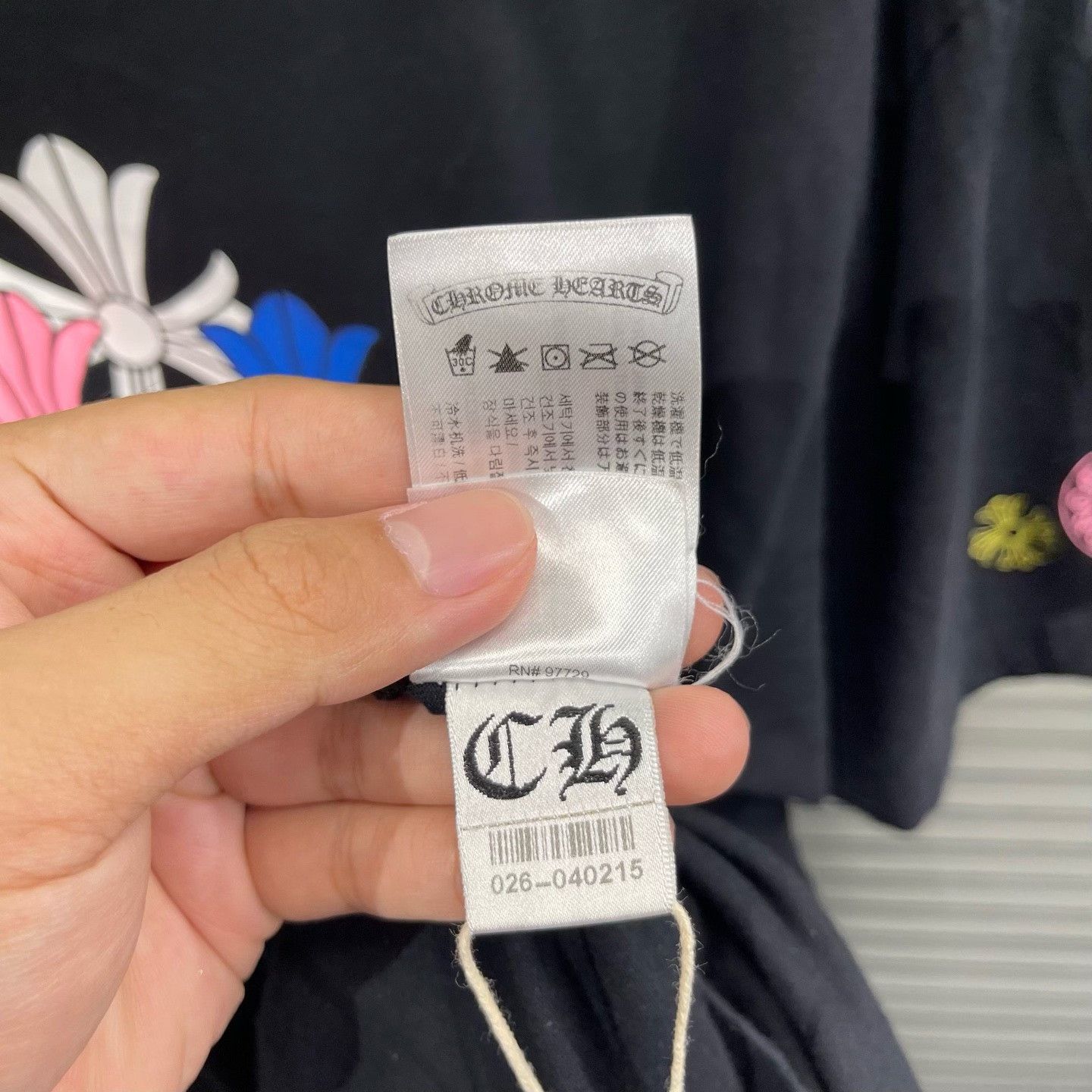 Chrome Hearts Chrome Hearts Multi Color Cross T-Shirt L Size US L / EU 52-54 / 3 - 8 Thumbnail