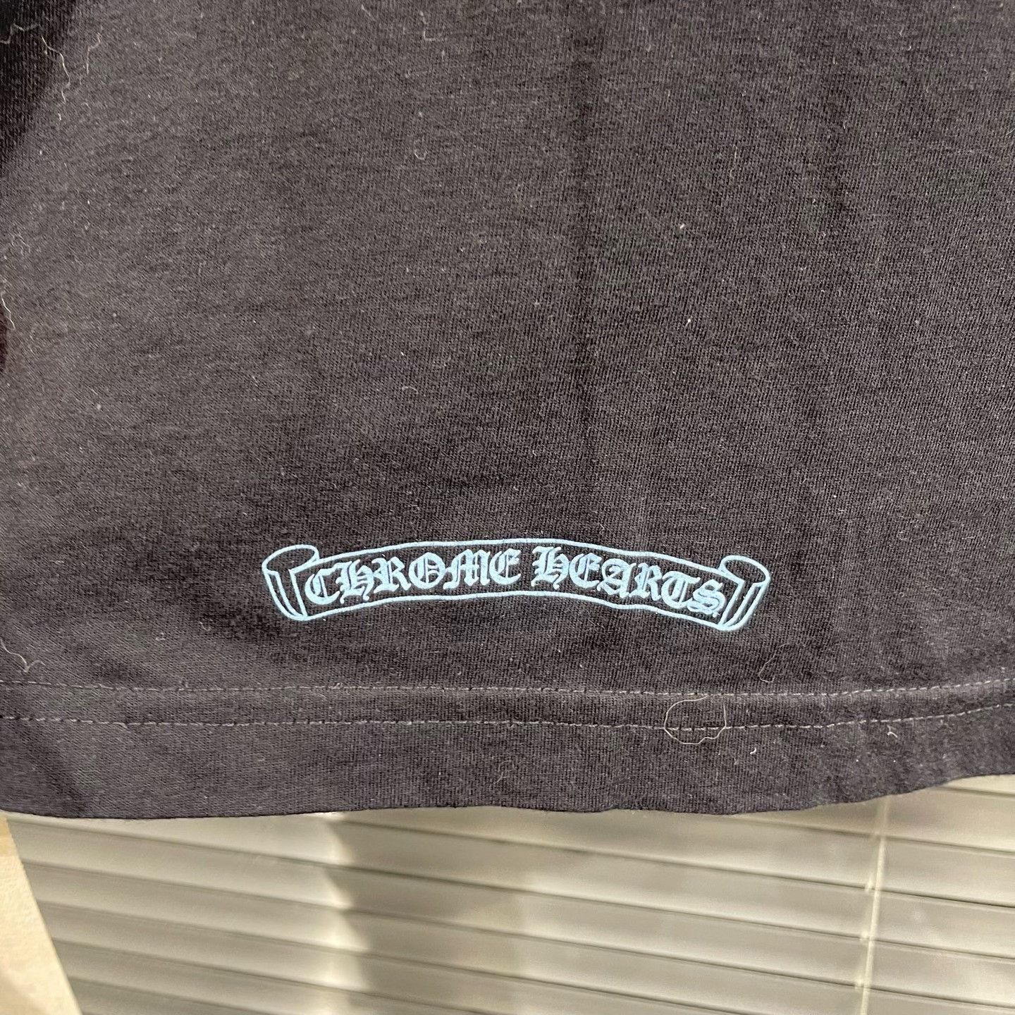 Chrome Hearts Chrome Hearts Blue Script Logo T-Shirt Size M Size US M / EU 48-50 / 2 - 6 Thumbnail